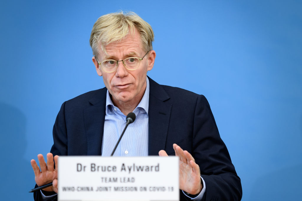 Bruce Aylward WHO