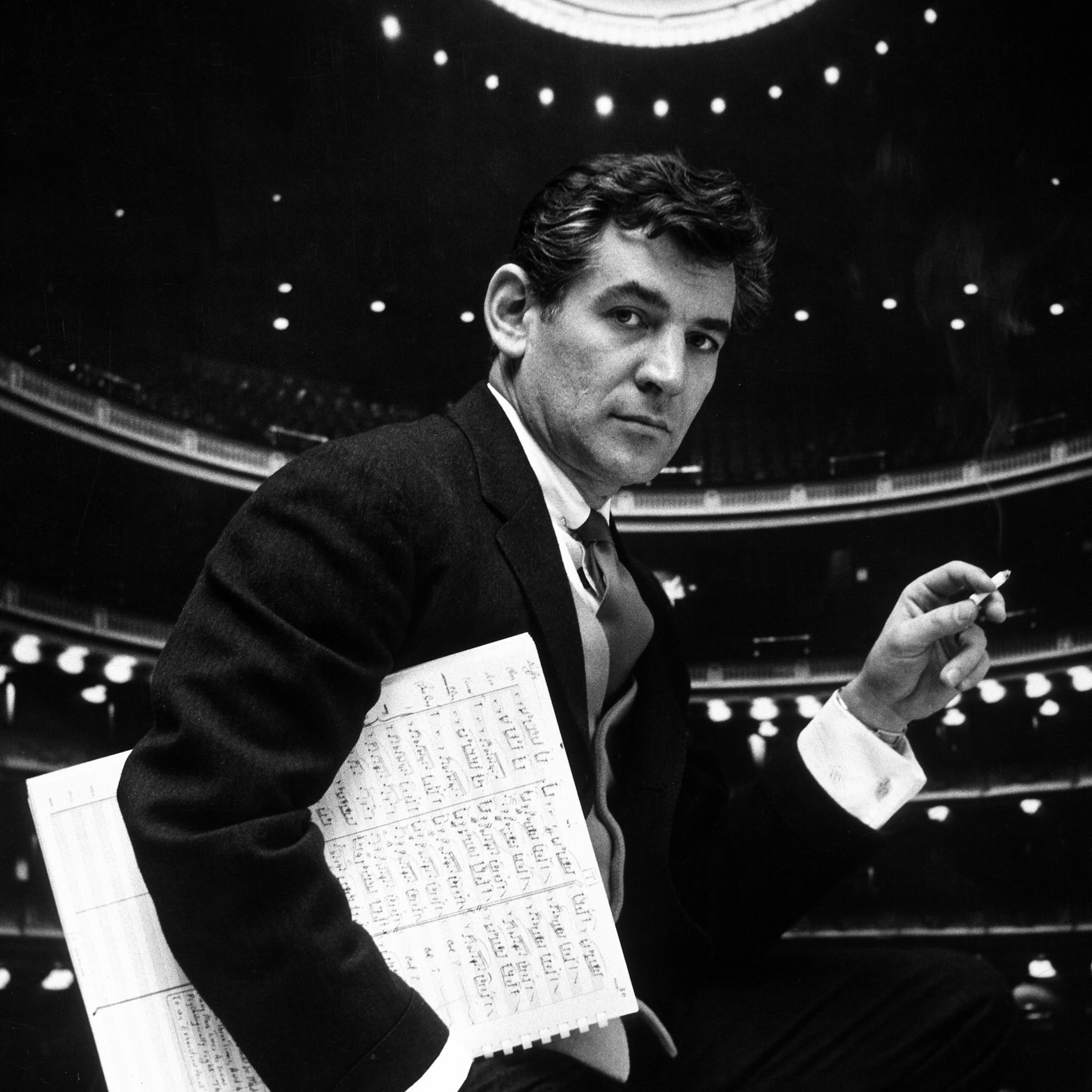 Leonard Bernstein, 1955.
