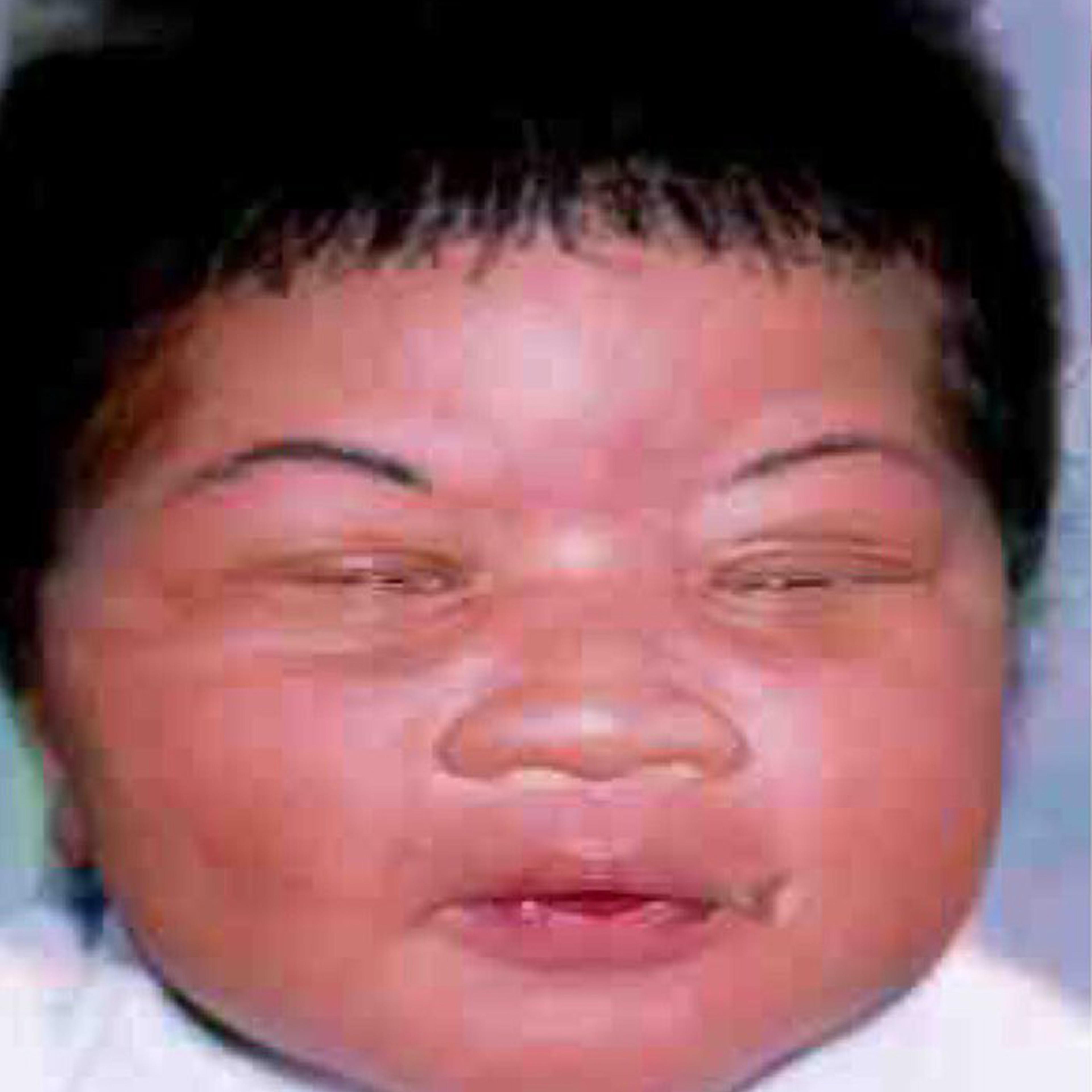 This composite image made available by the Jacksonville Sheriff's Office in Jacksonville, Fla., shows a photo of Kamiyah Mobley, an infant baby girl who was kidnapped by a woman, seen in separate sketches first provided by police in 1998 during the initi