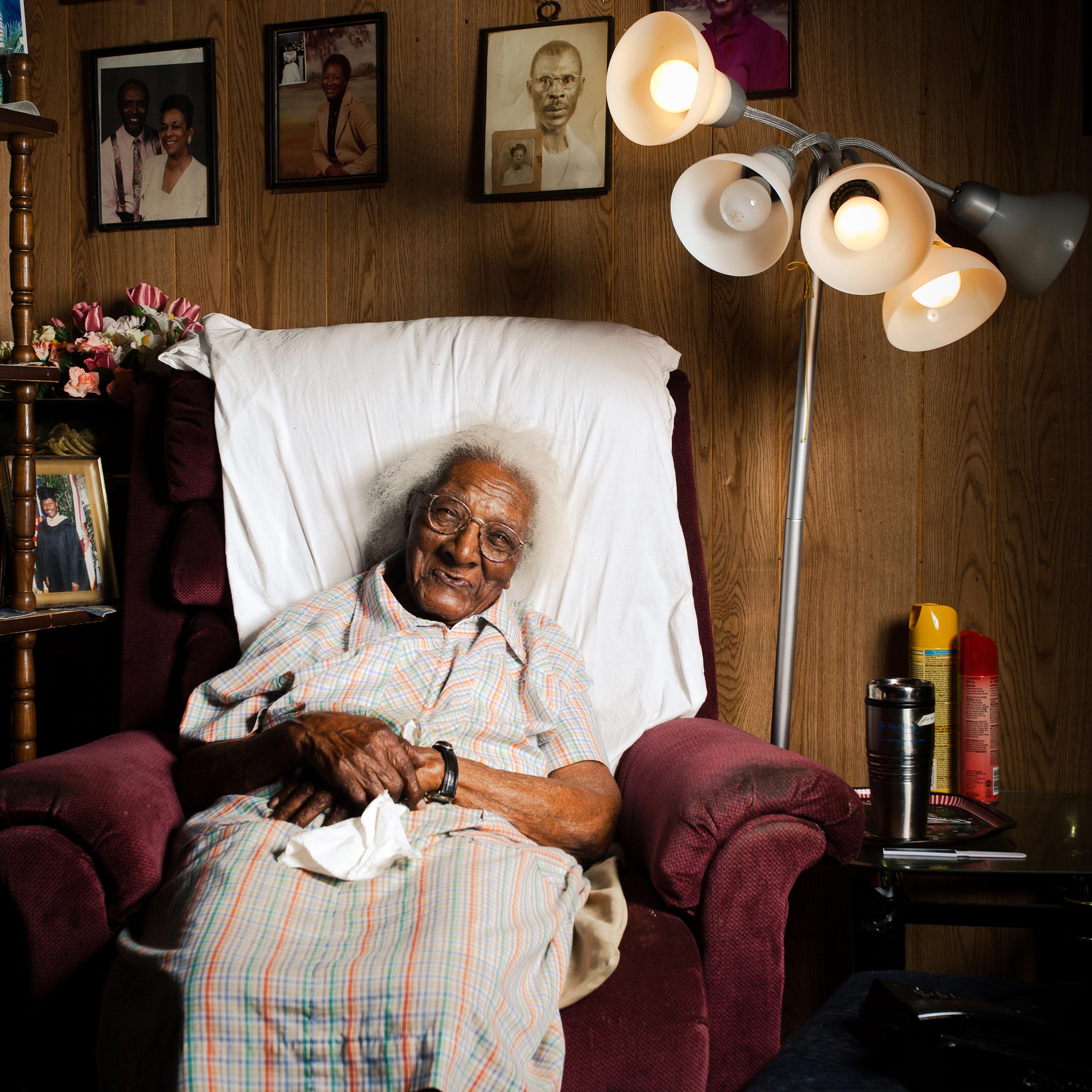 Born September 8, 1900, Blanch Arrington Cobb celebrated her 110th birthday in 2010. She lives with her daughter on the Northside in Jacksonville, FL.