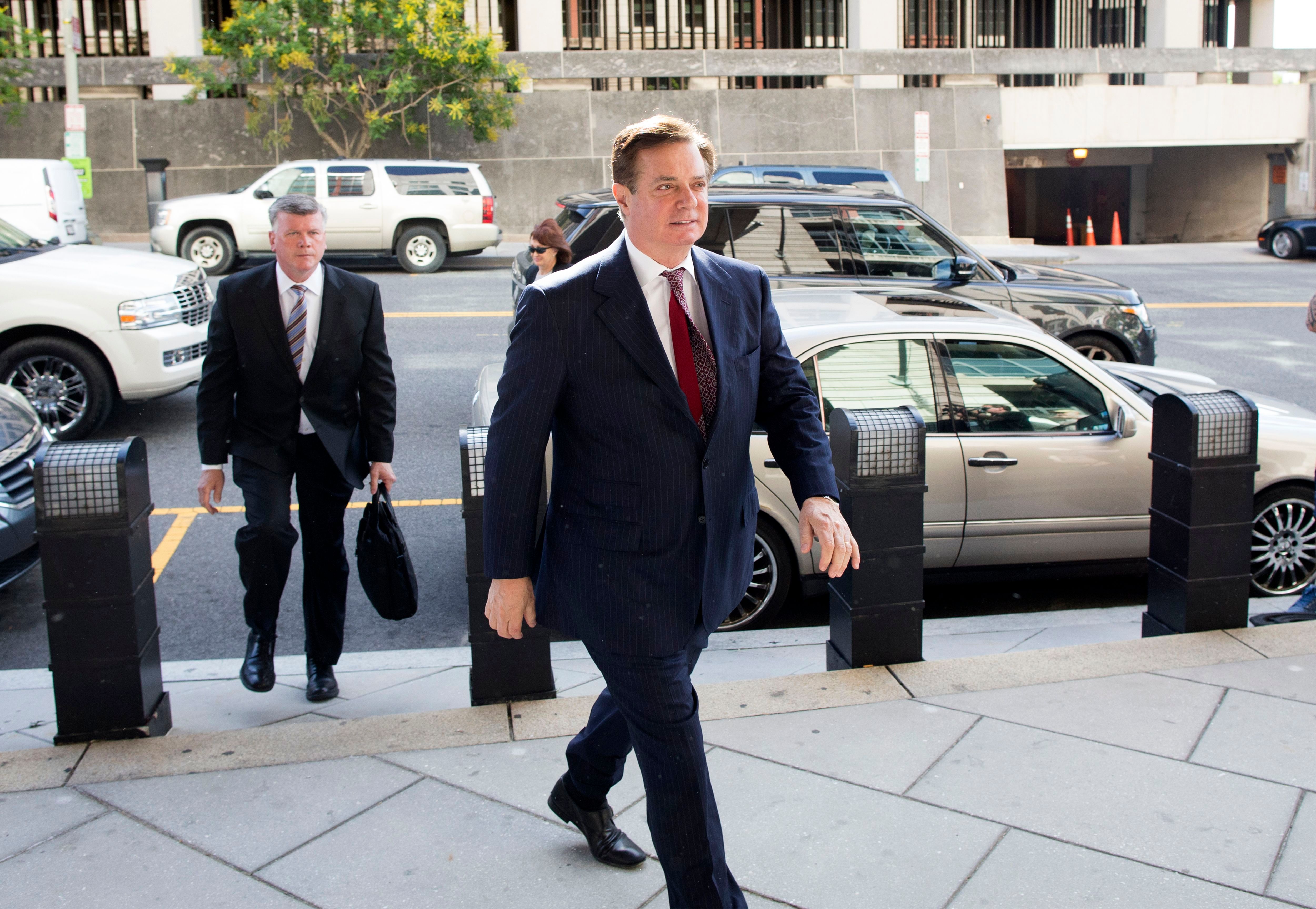 Former Trump Campaign Manager Paul Manafort, Washington, USA - 15 Jun 2018