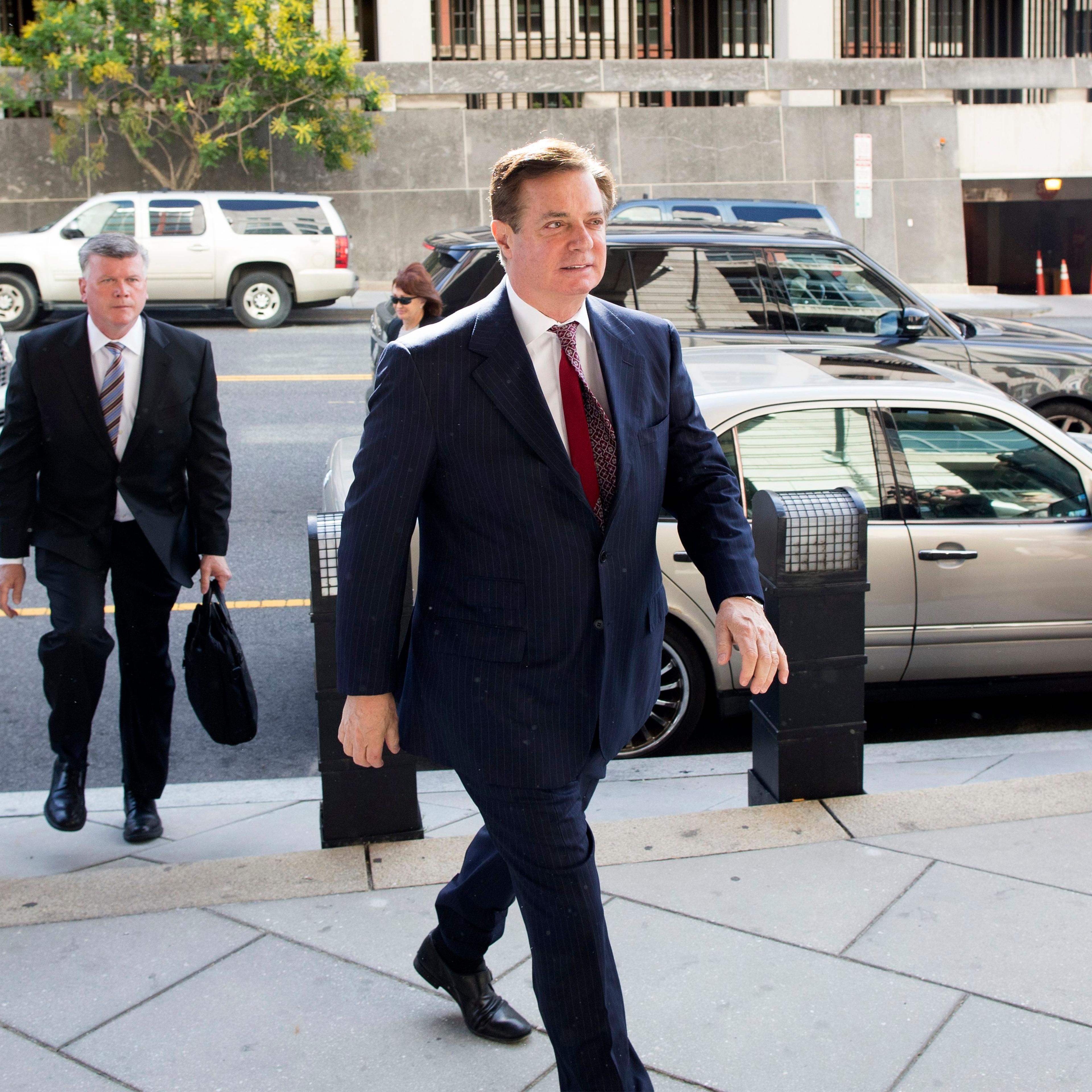 Former Trump Campaign Manager Paul Manafort, Washington, USA - 15 Jun 2018