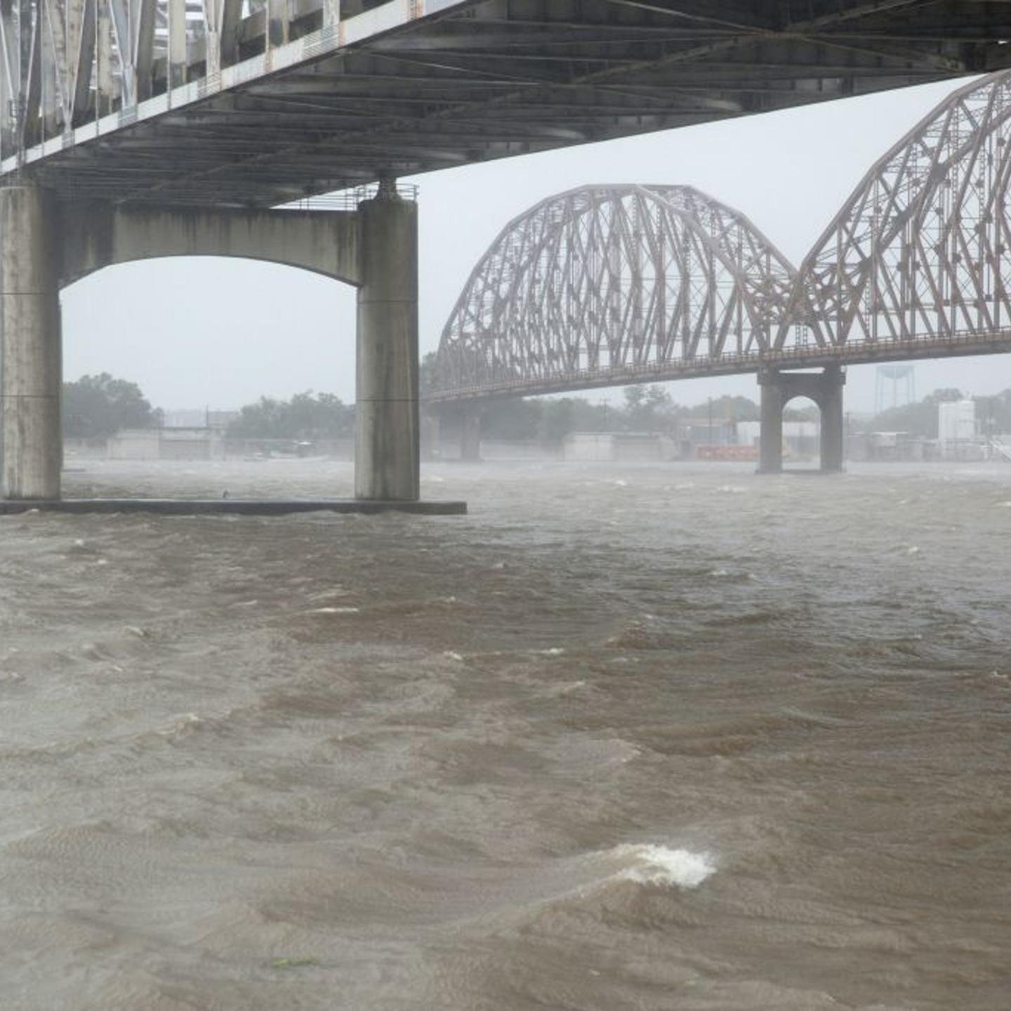 Tropical Storm Barry on the Atchafalaya River