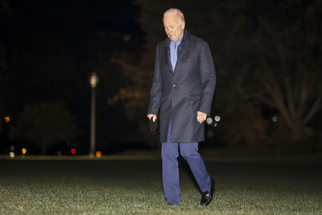 President Biden Arrives To White House After COP26 Travel