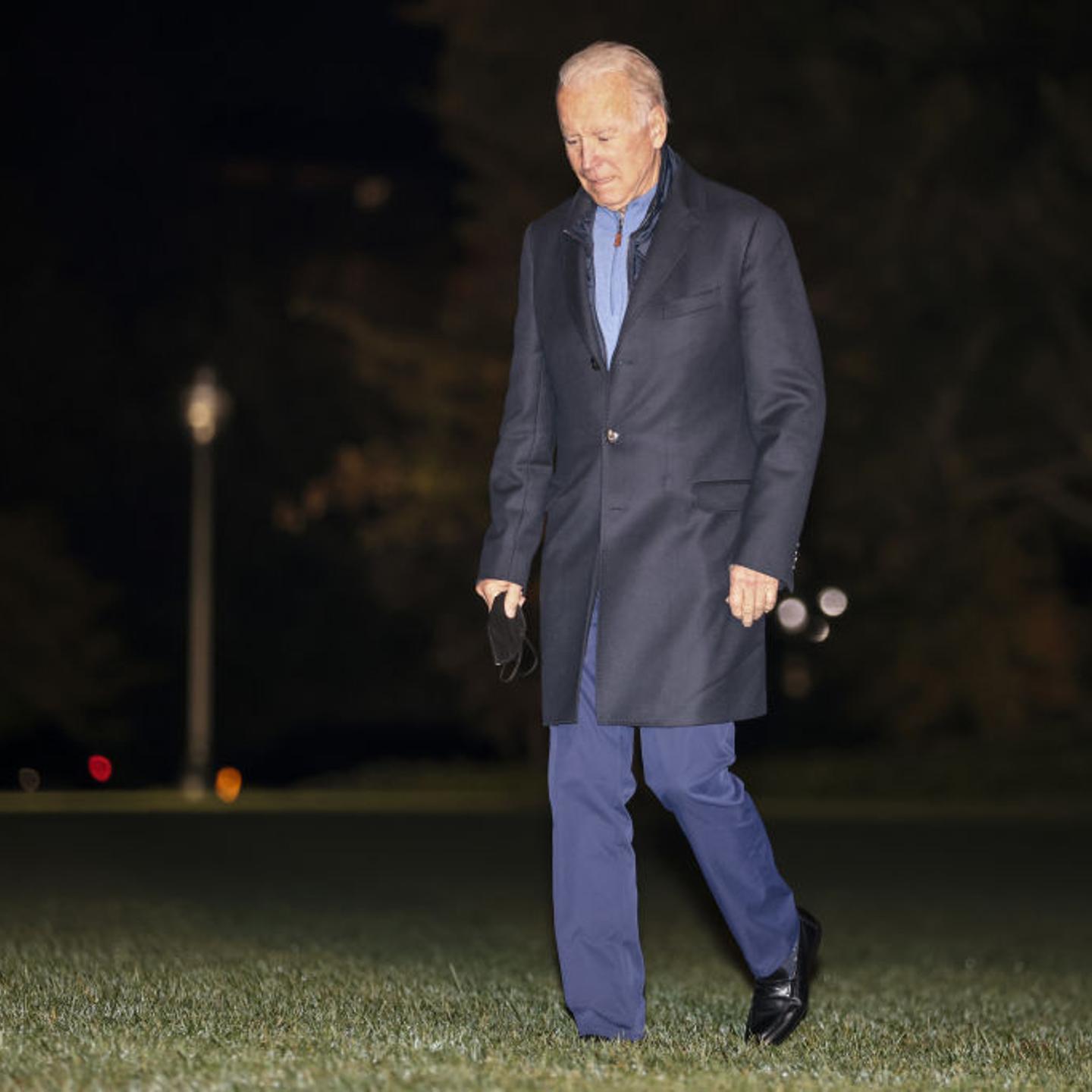 President Biden Arrives To White House After COP26 Travel