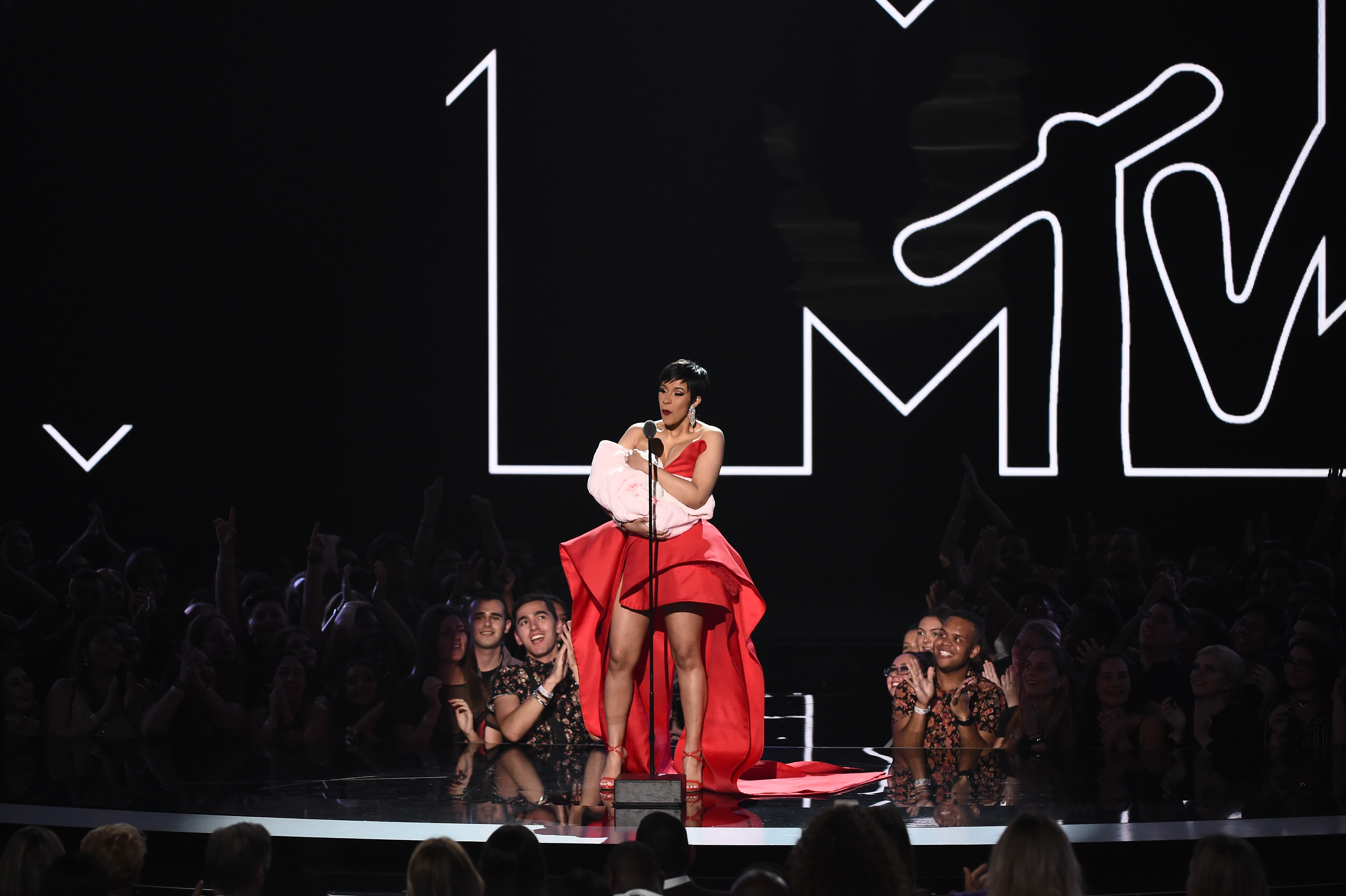 Cardi B had a prank at the 2018 MTV Video Music Awards
