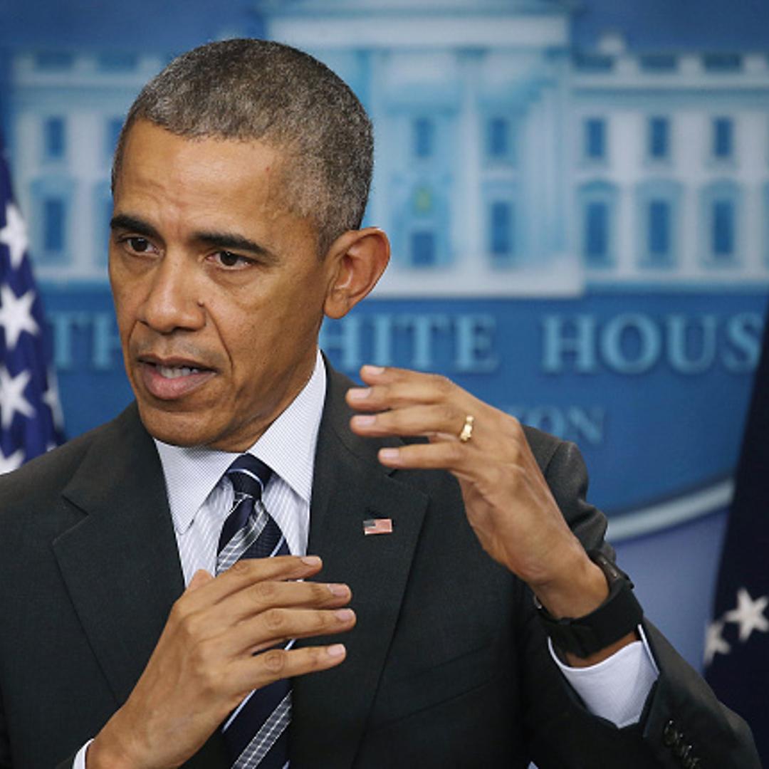 President Barack Obama discusses the latest unemployment rate within the U.S. economy in the Brady Press Briefing Room at the White House in Washington, D.C., Feb. 5, 2016.