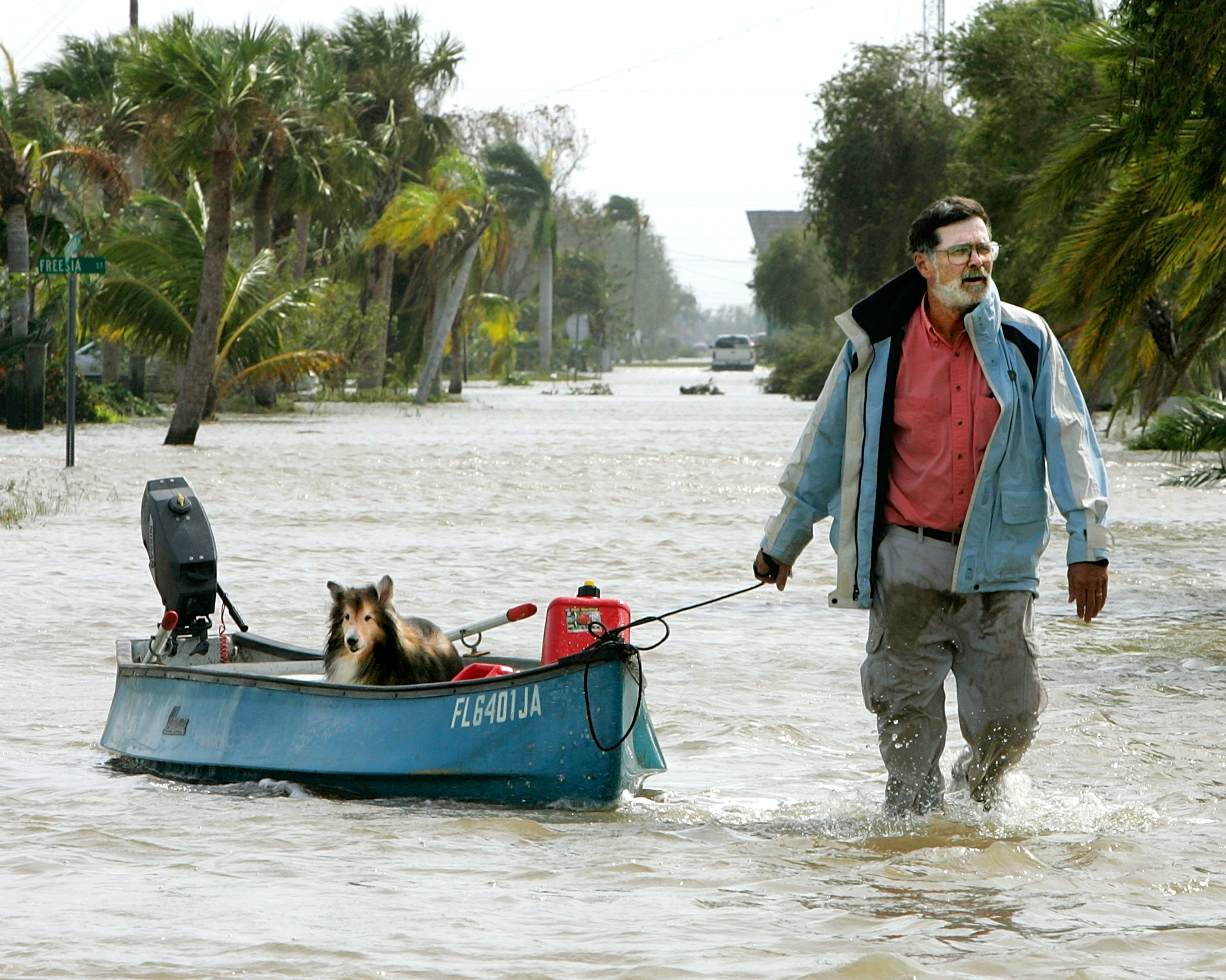 hurricane wilma flooding everglades