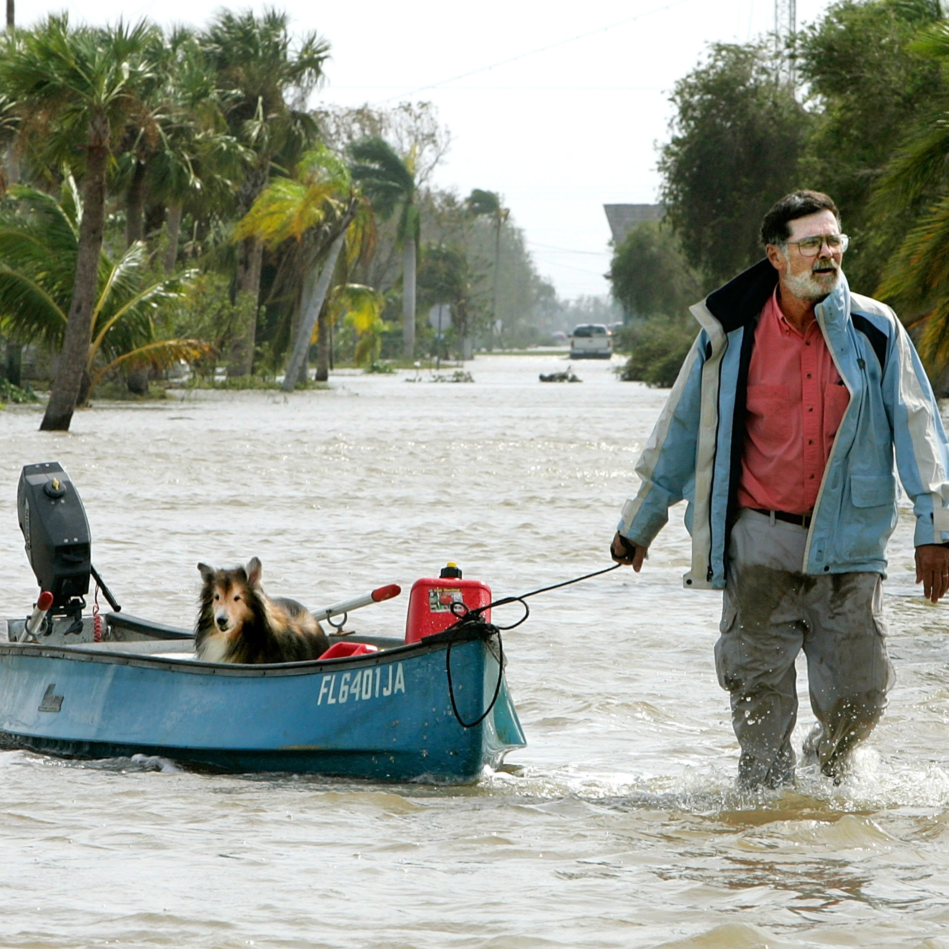 hurricane wilma flooding everglades