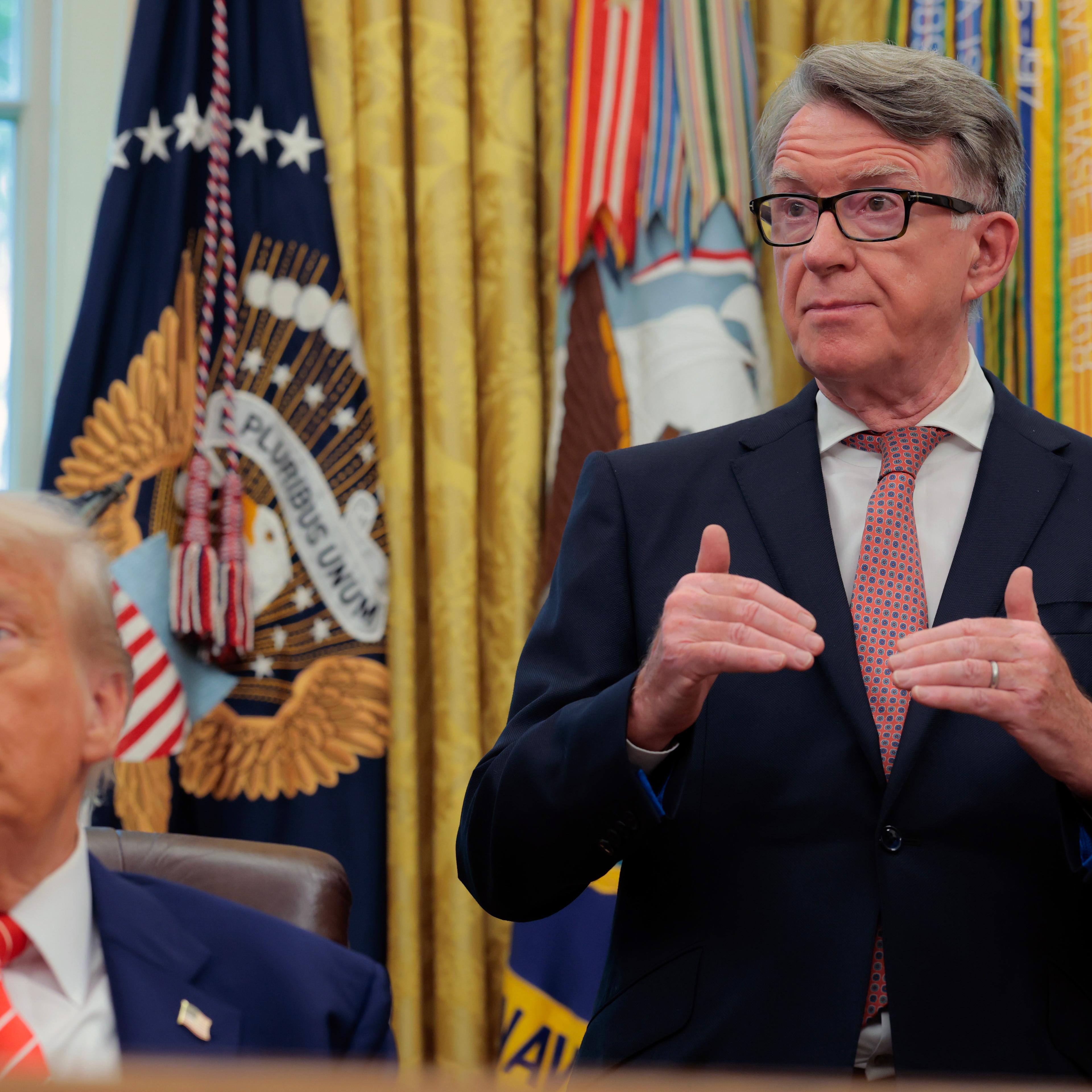President Trump Announces A Trade Agreement With The United Kingdom