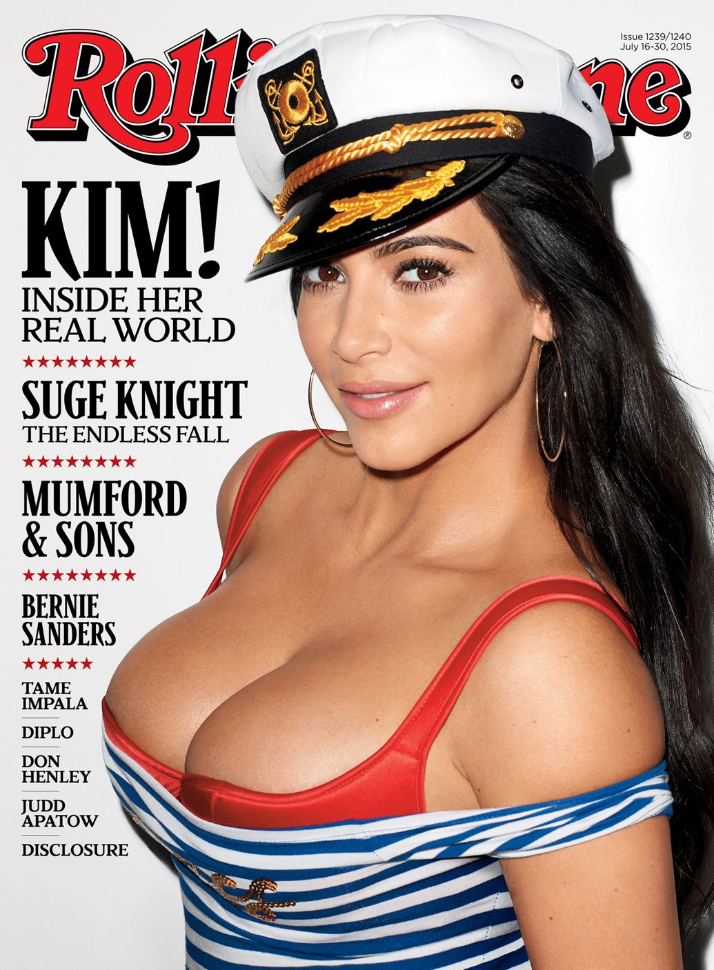 Terry Richardson photographed Kim Kardashian for the cover of <i>Rolling Stone</i>.