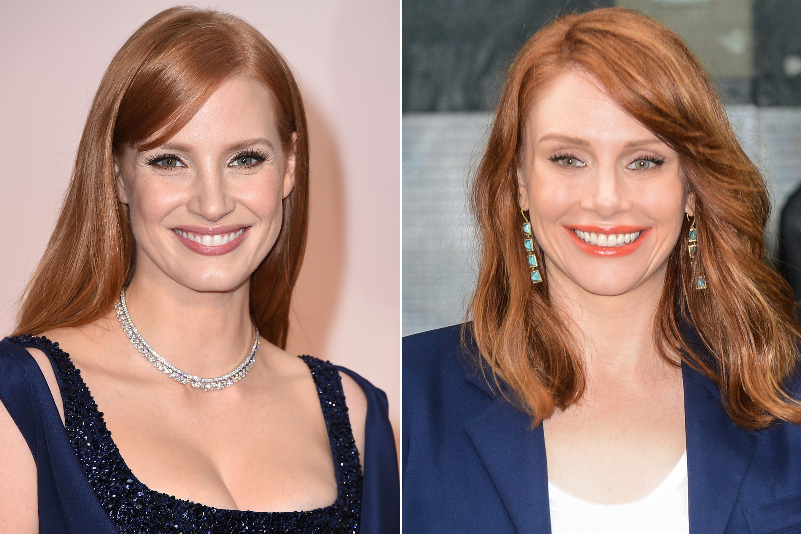 <strong>Jessica Chastain &amp; Bryce Dallas Howard</strong>