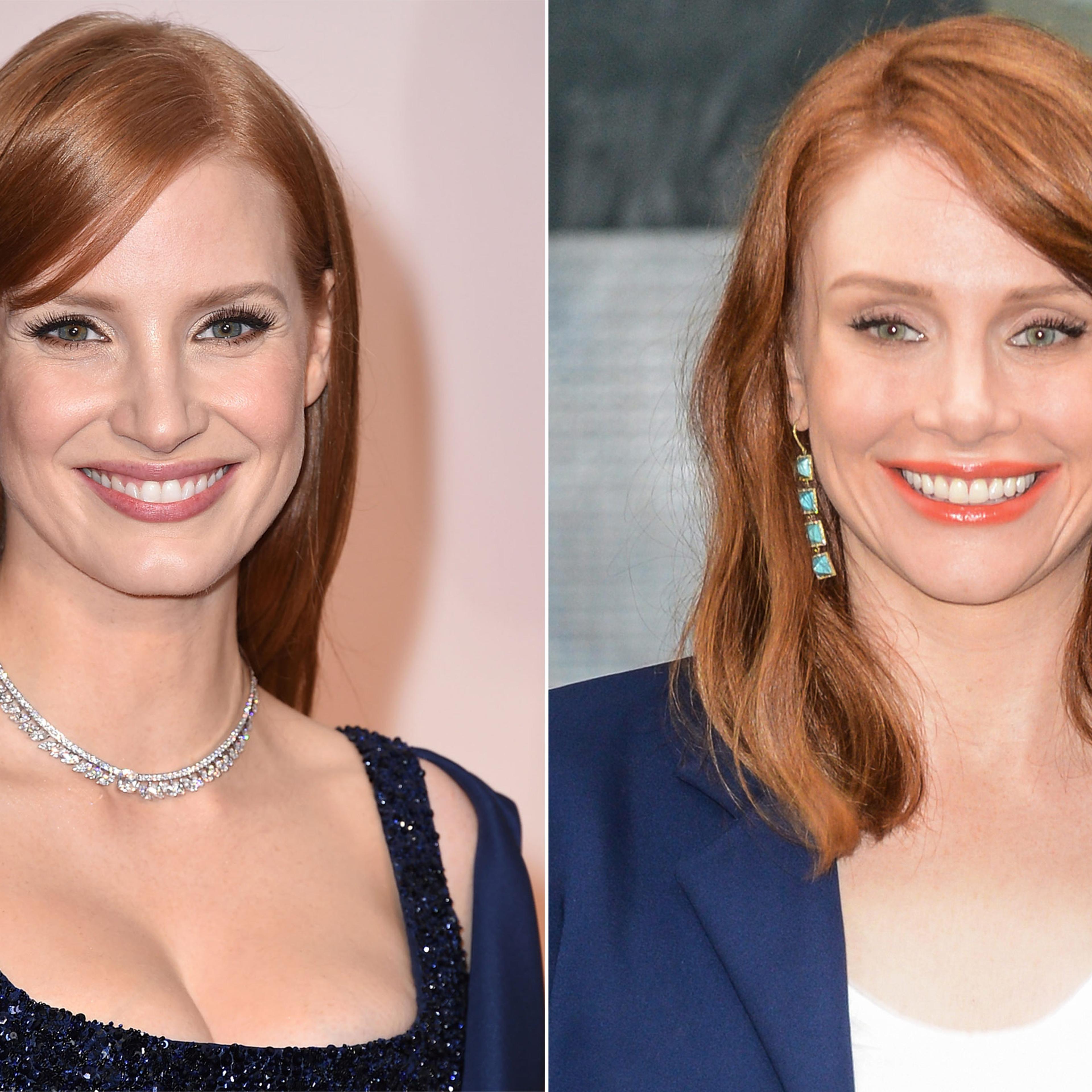 <strong>Jessica Chastain & Bryce Dallas Howard</strong>