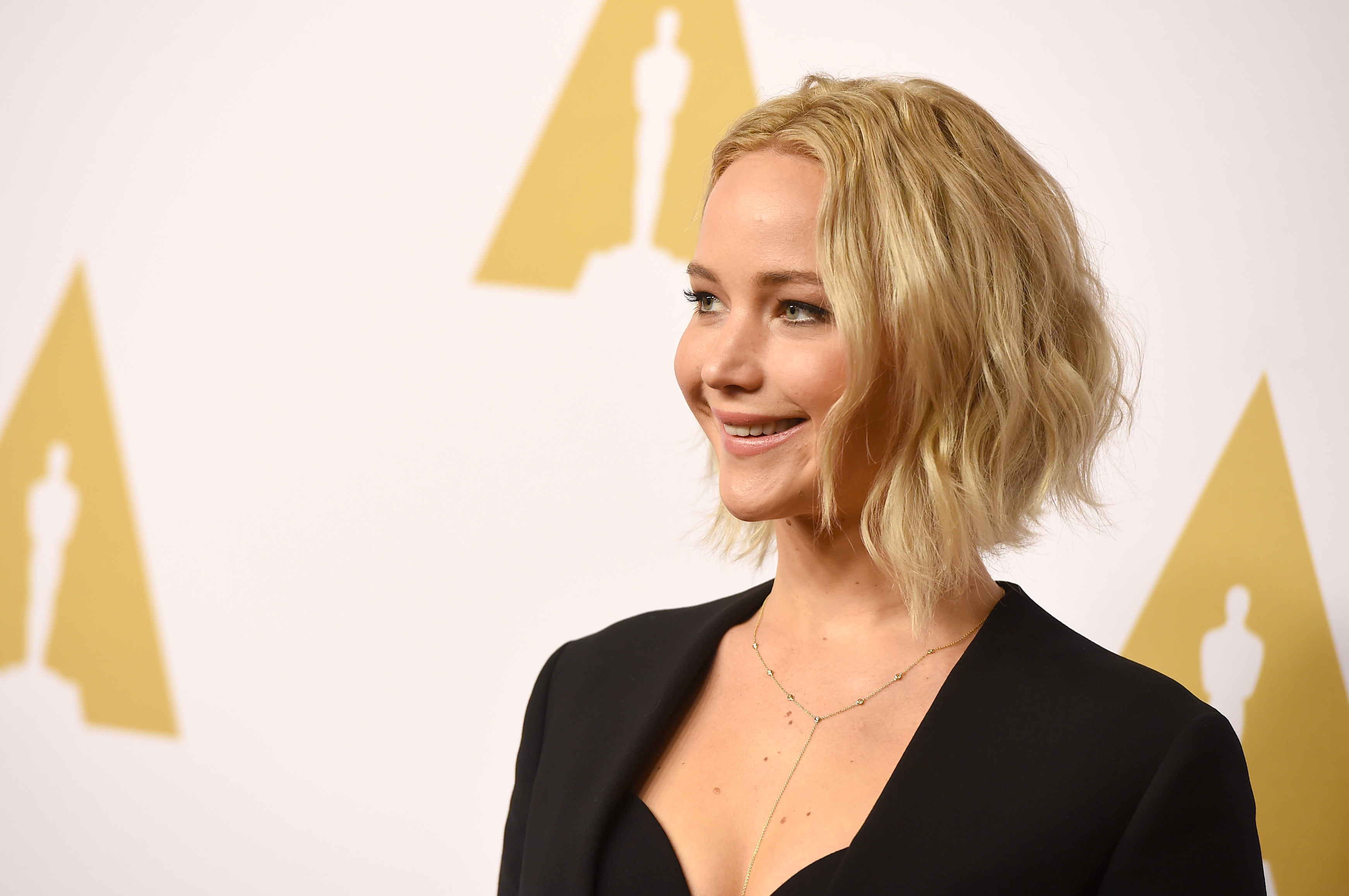 Actress Jennifer Lawrence on Feb. 8, 2016 in Beverly Hills, Calif.