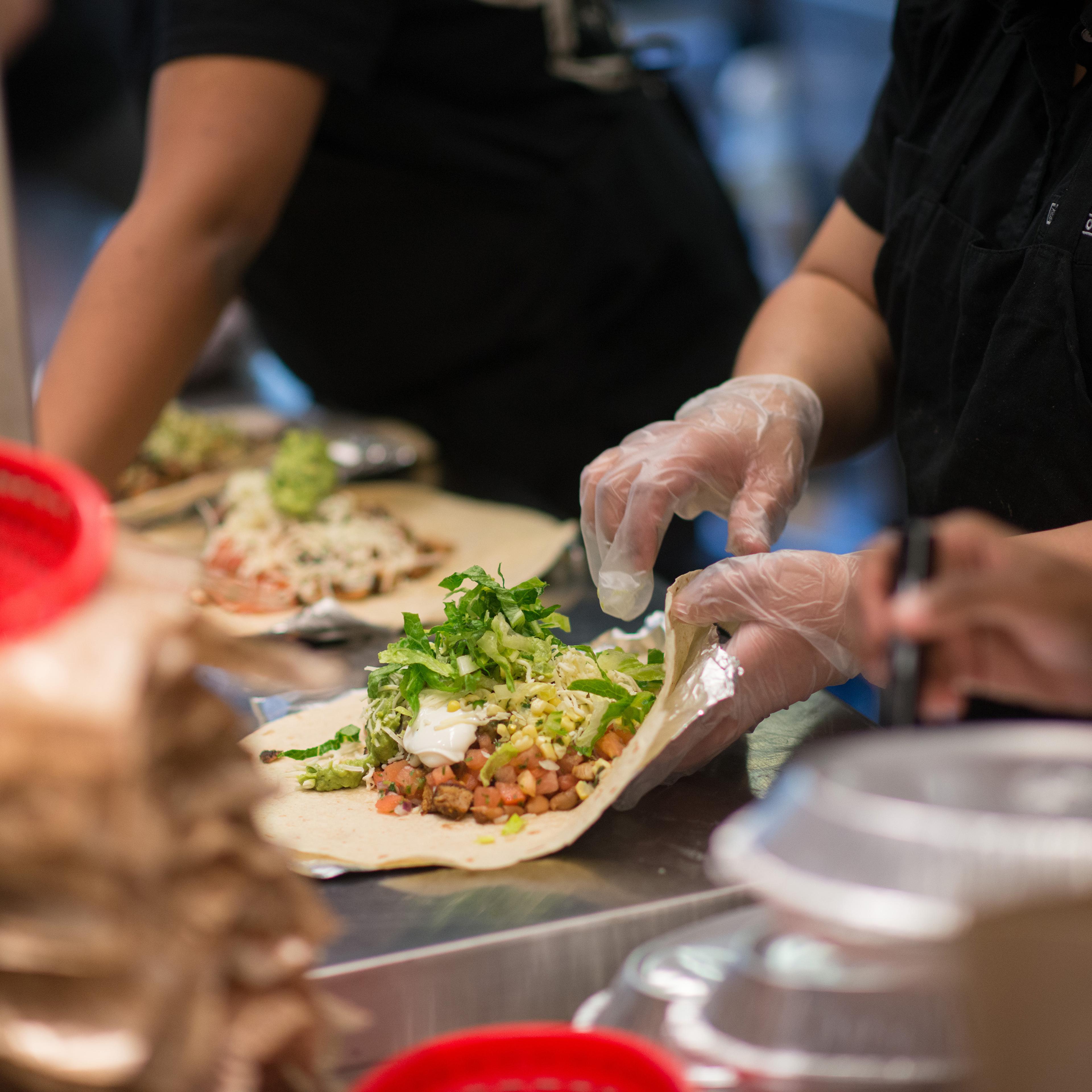 Inside A Chipotle Restaurant Ahead of Earnings Figures