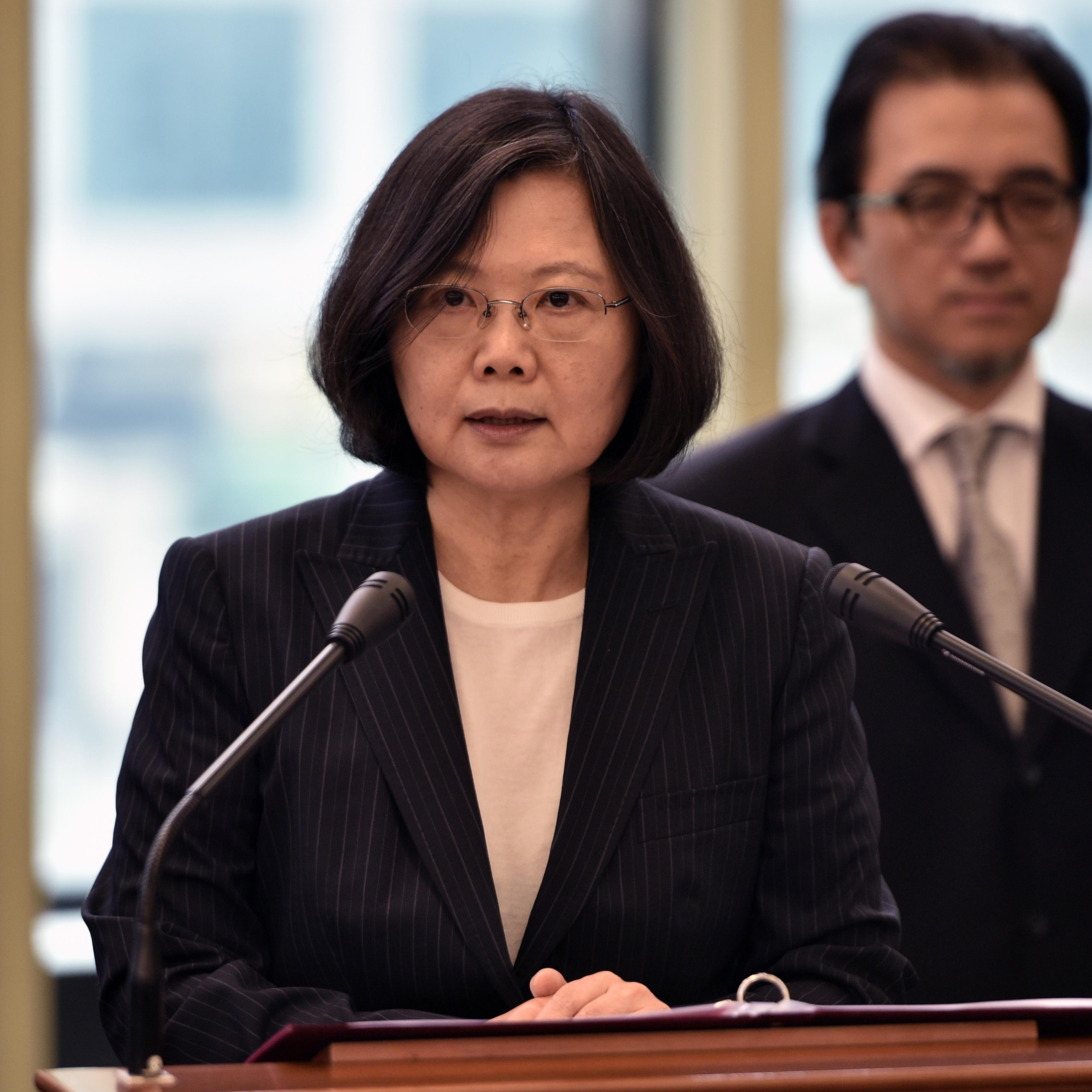 TAIWAN-CHINA-US-POLITICS-TSAI-TRUMP