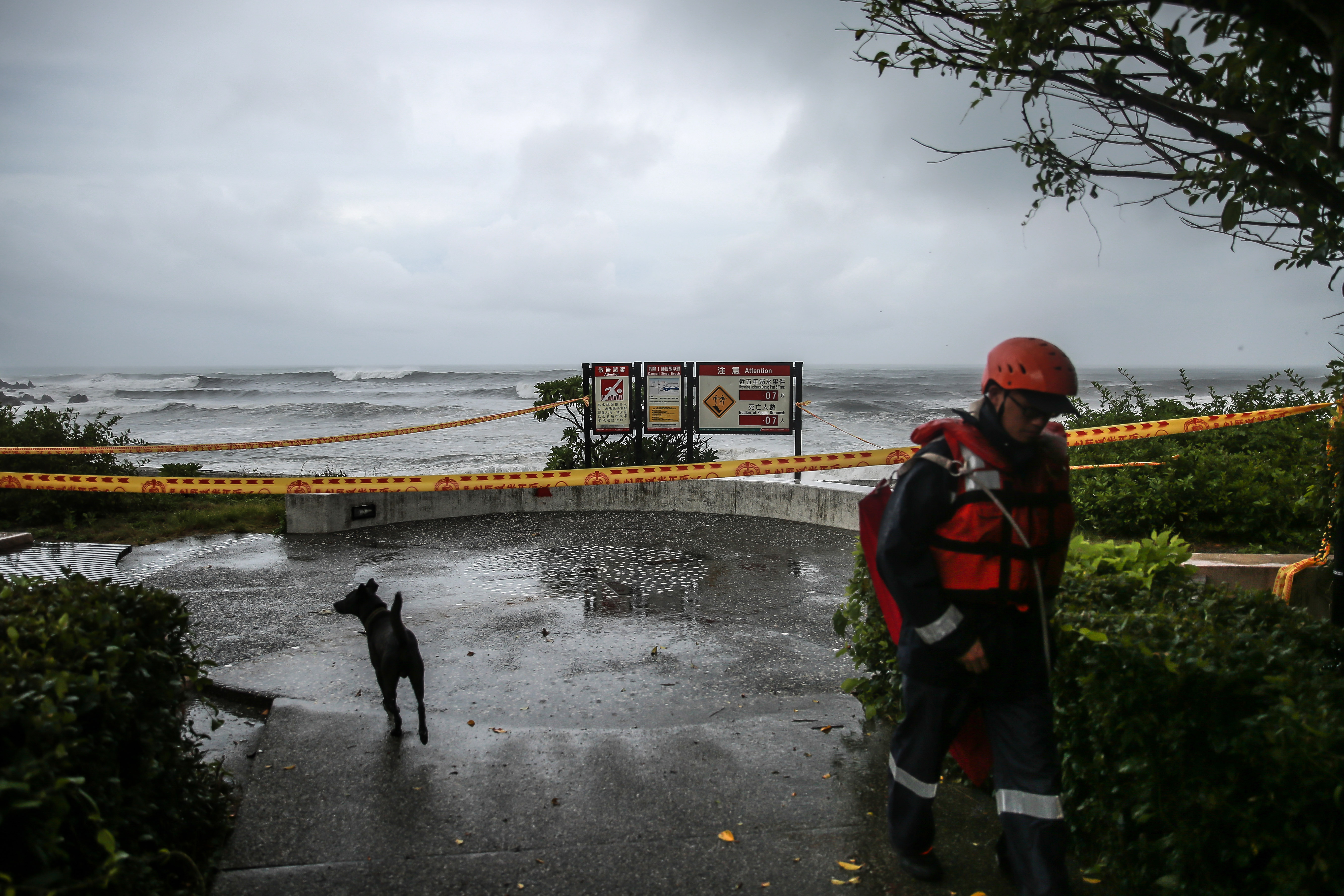 Super Typhoon Nepartak Hits Taiwan