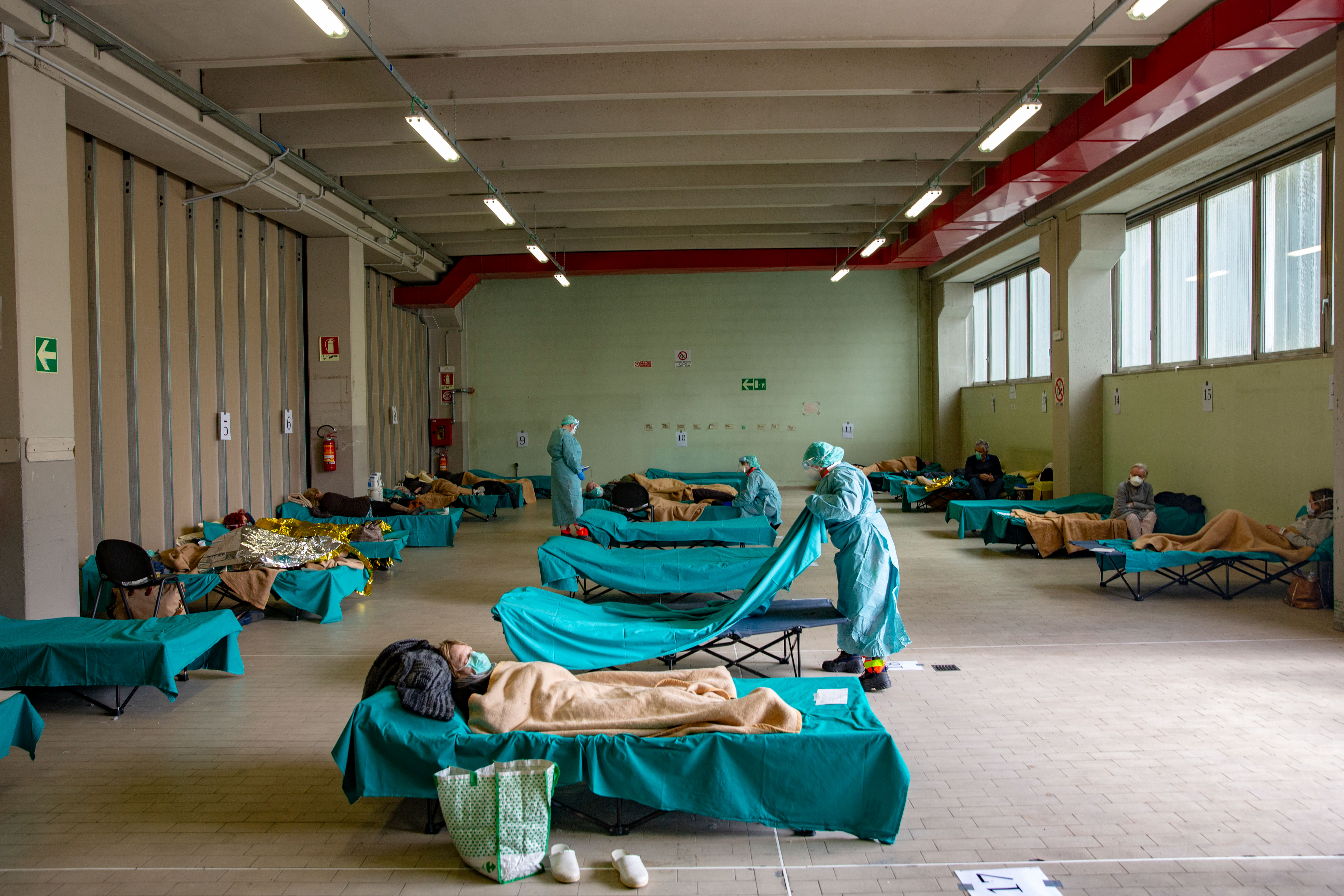 Virus Spread Pushes Italian Hospitals Toward Breaking Point