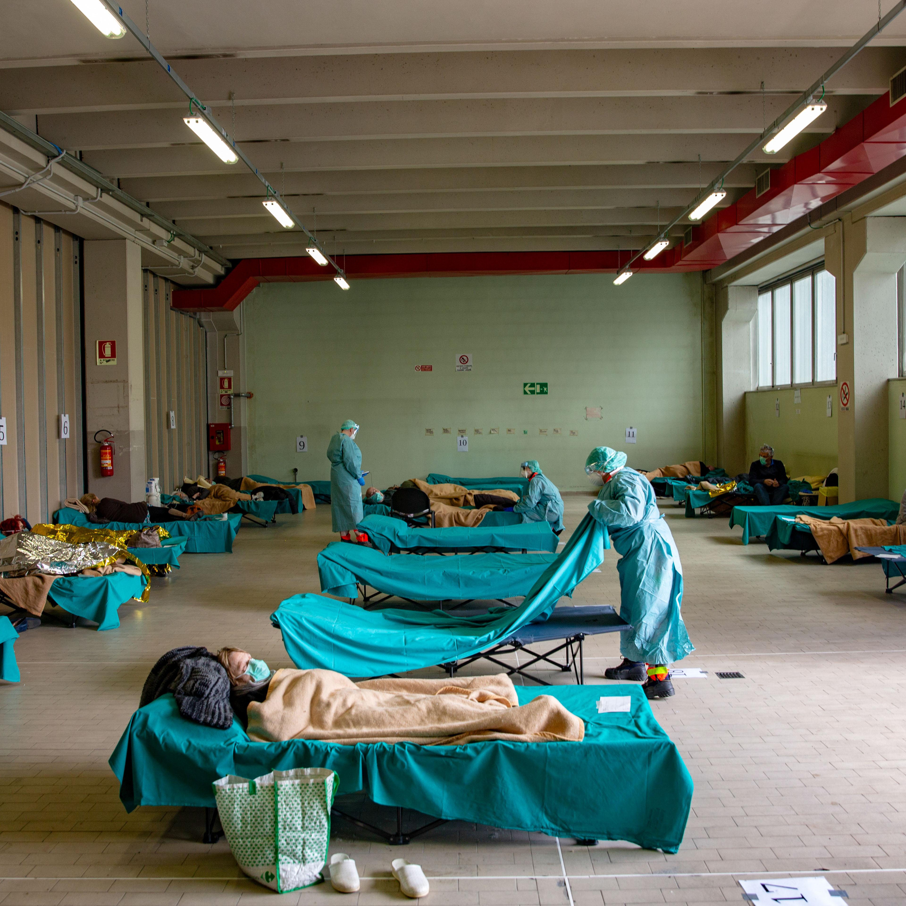 Virus Spread Pushes Italian Hospitals Toward Breaking Point