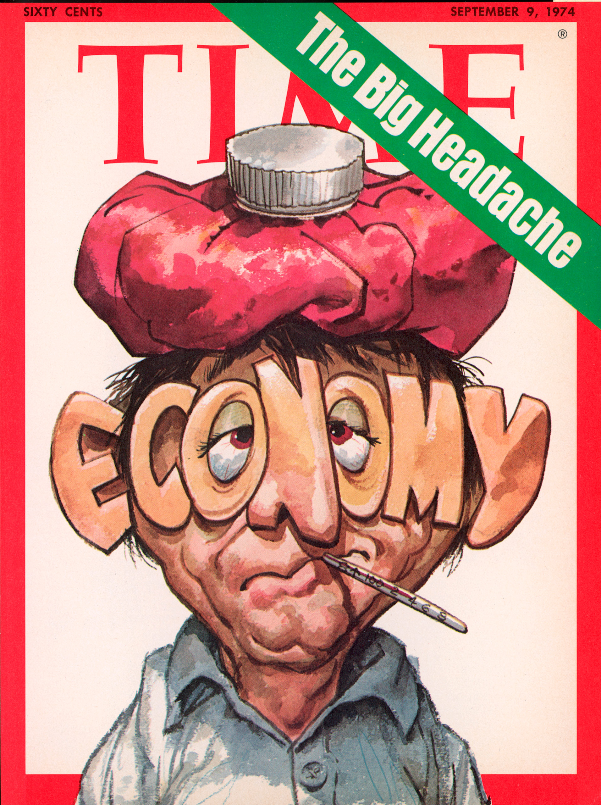 Cartoonist Jack Davis cover of TIME magazine.