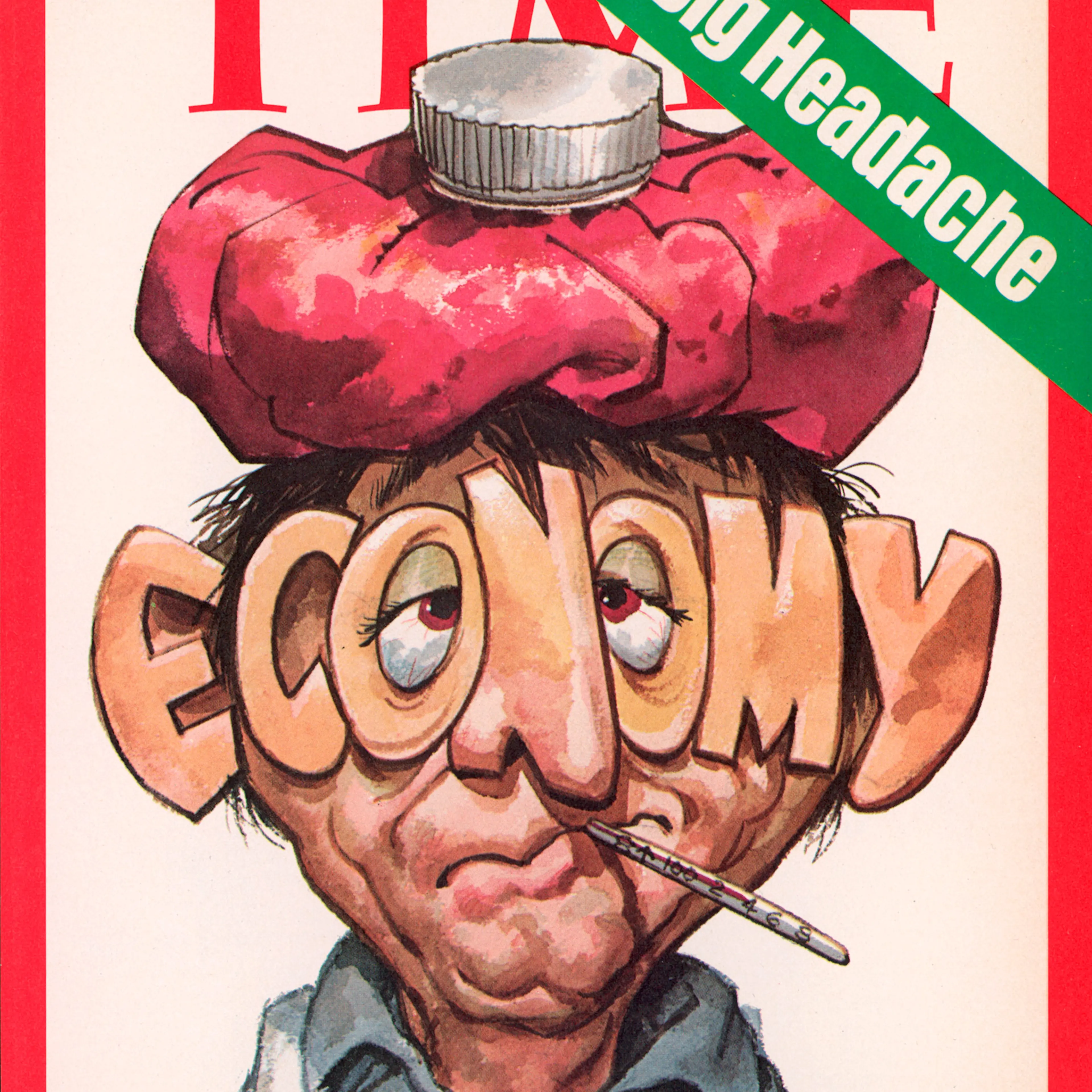 Cartoonist Jack Davis cover of TIME magazine.