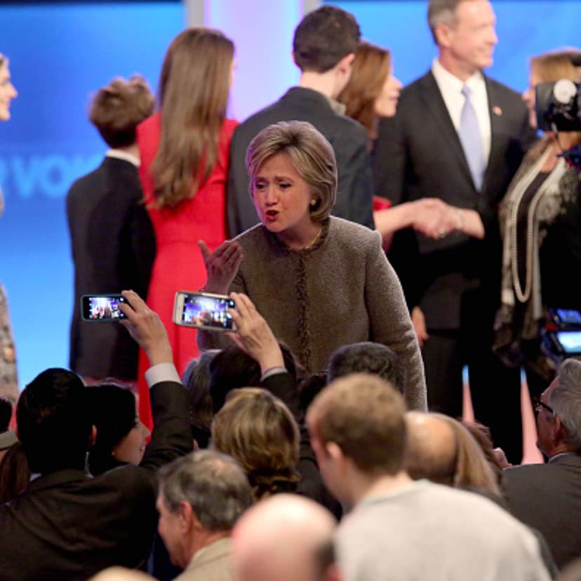 Democratic Presidential Candidates Debate In New Hampshire