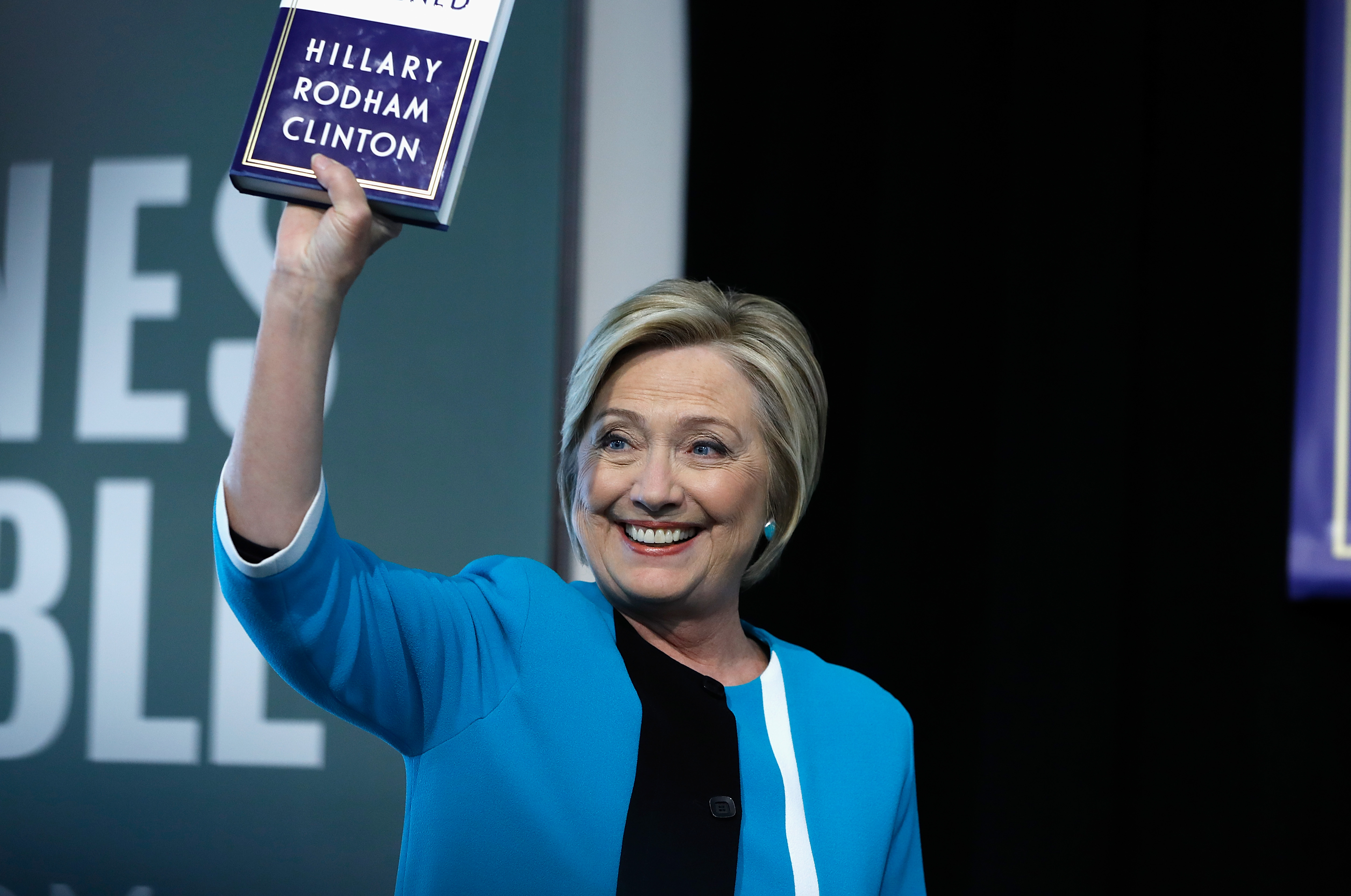 Hillary Clinton Signs Copies Of "What Happened"
