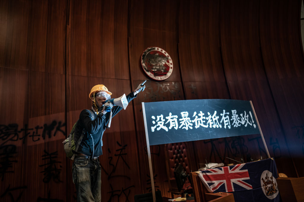 Anti-Extradition Protesters Rally In Hong Kong