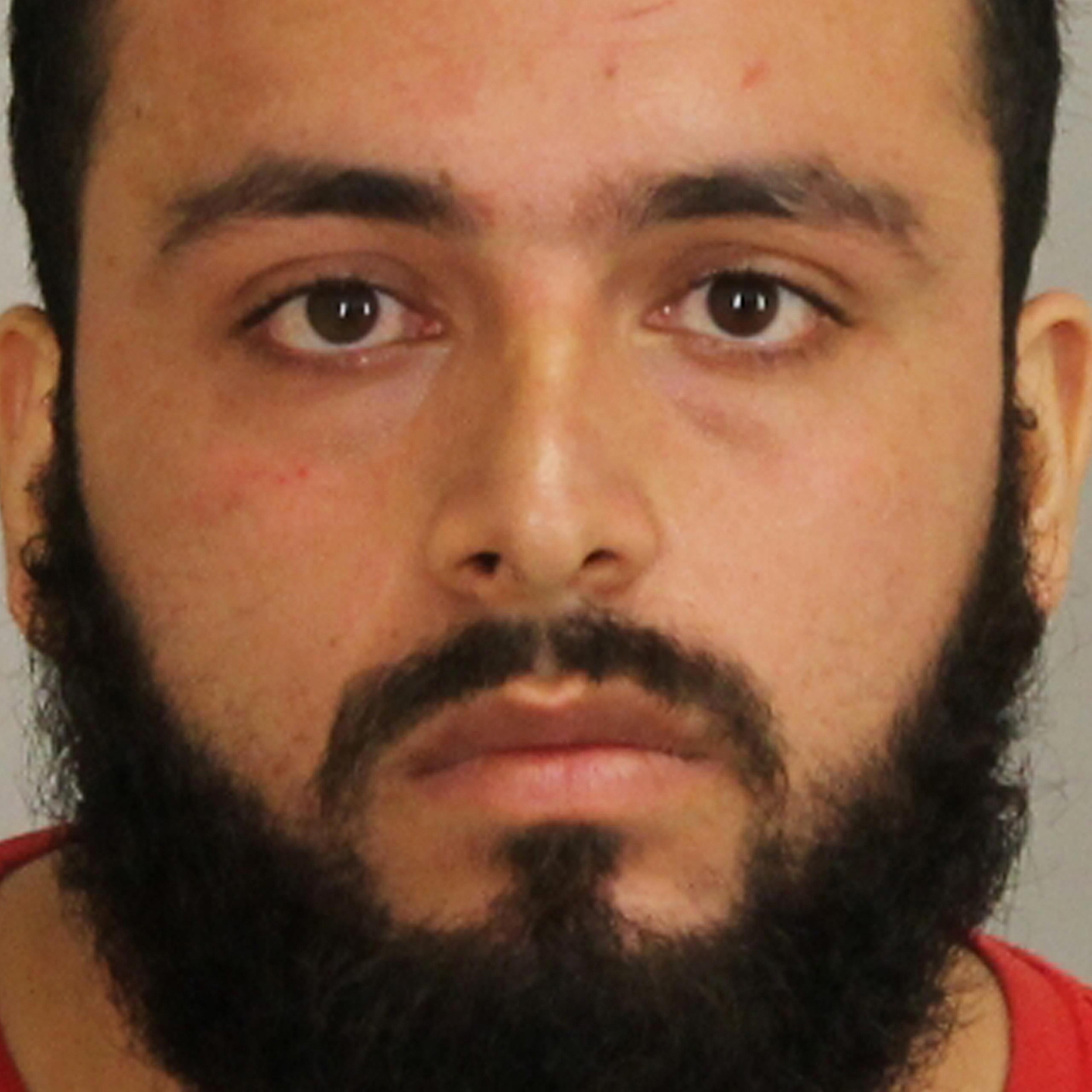 This Sept. 2016 file photo provided by the Union County Prosecutor’s Office shows Ahmad Khan Rahami, who is in custody as a suspect in the weekend bombings in New York and New Jersey.