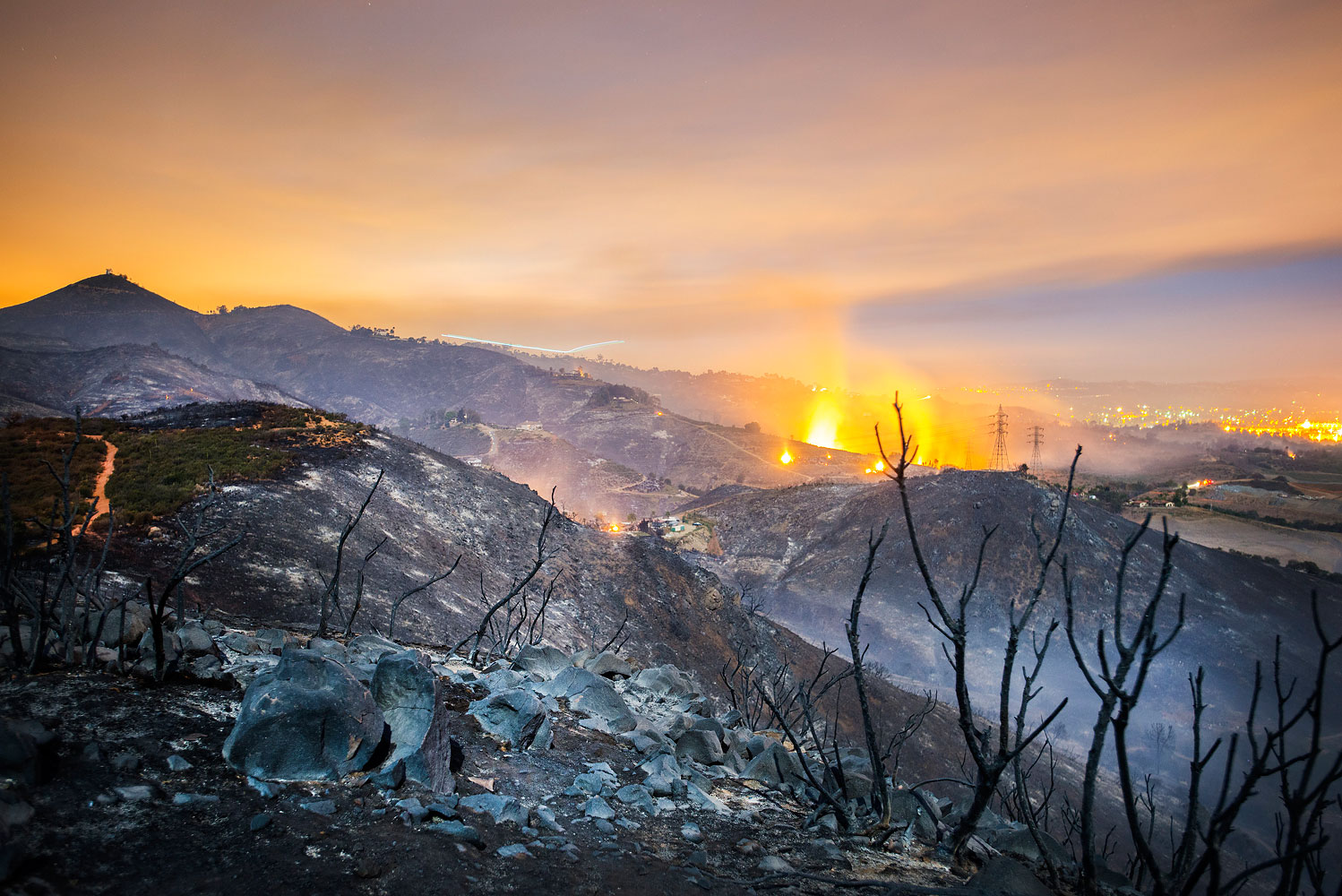 California wild fires
