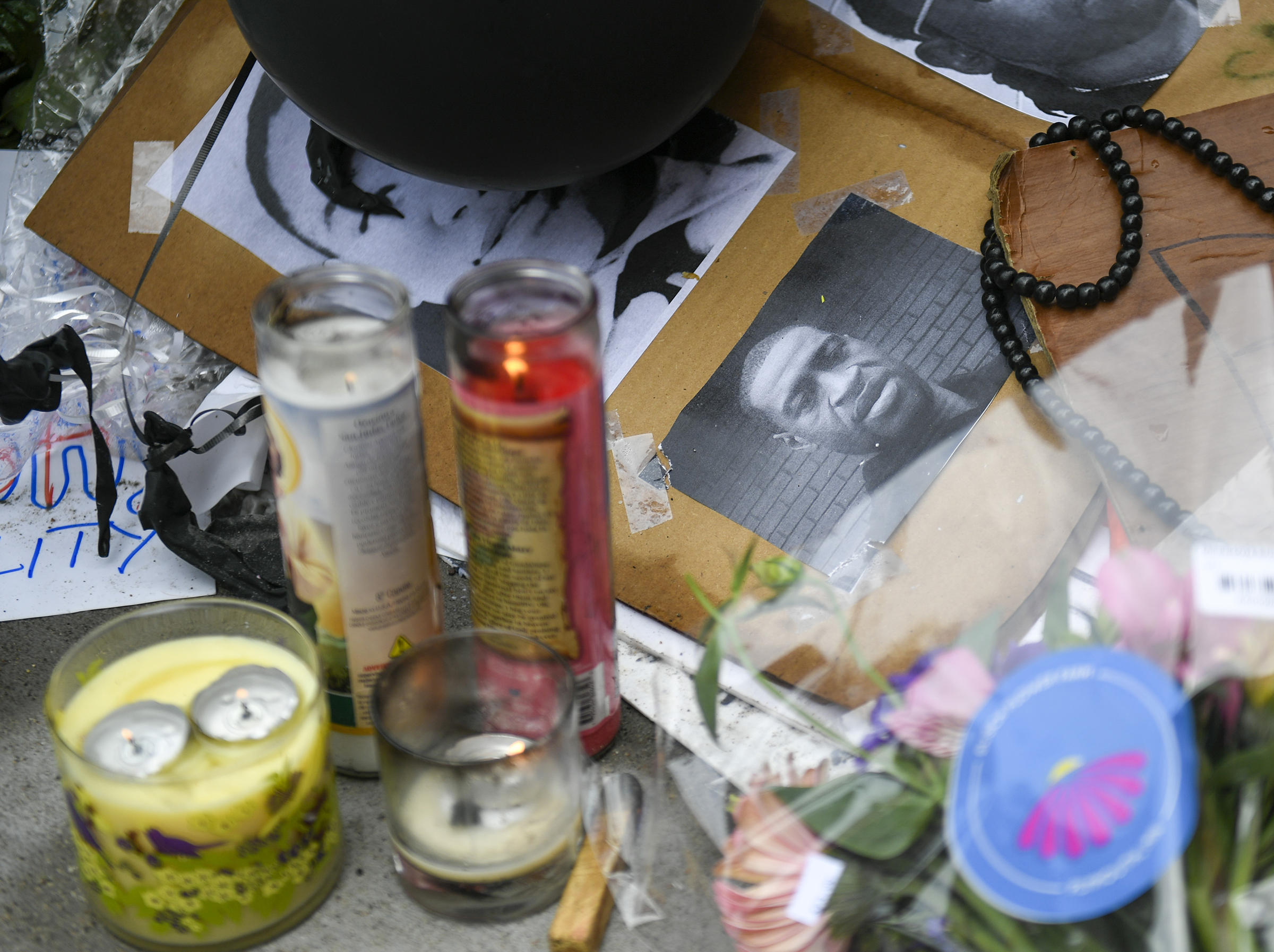 Police abuse protest in wake of George Floyd death in Minneapolis, USA - 27 May 2020