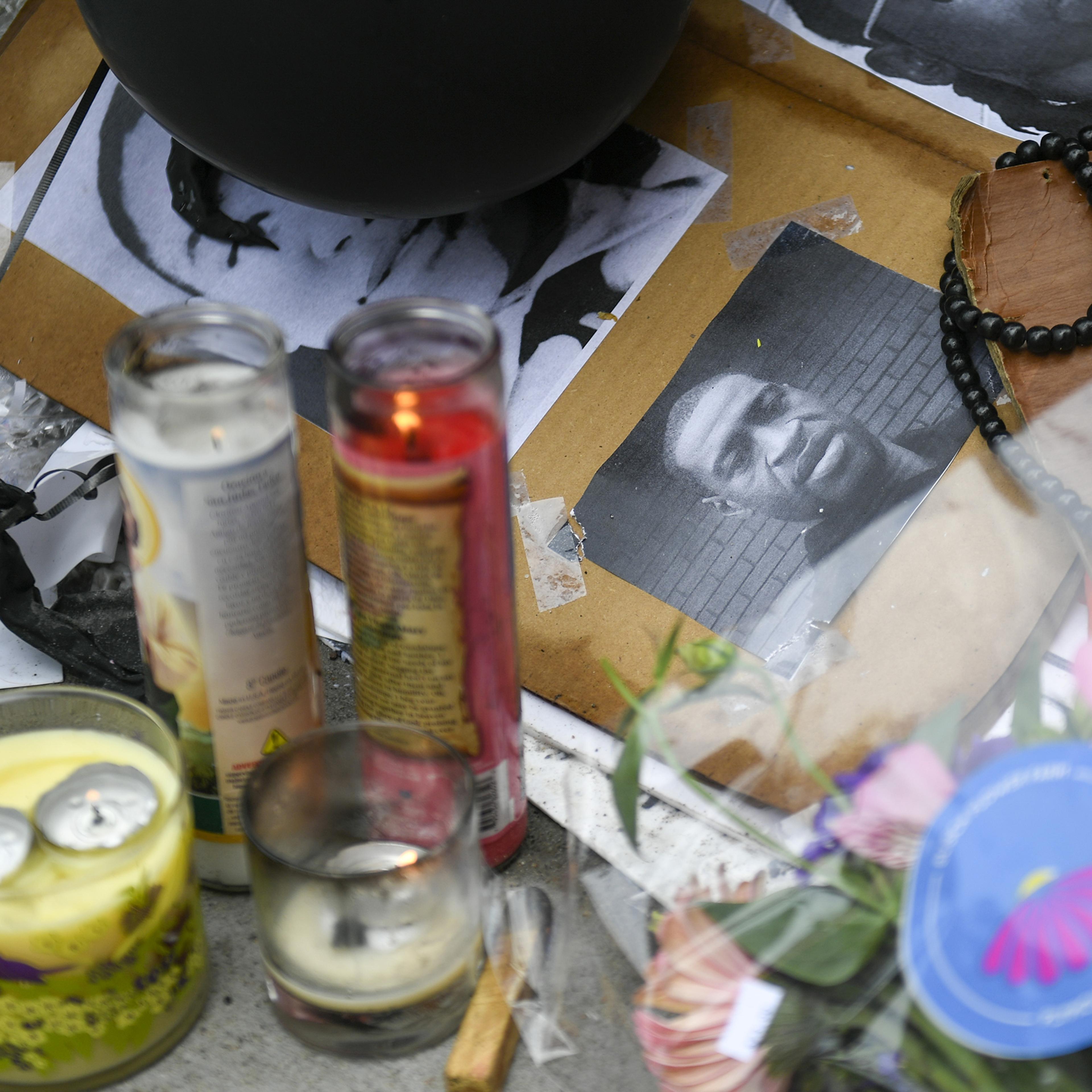 Police abuse protest in wake of George Floyd death in Minneapolis, USA - 27 May 2020