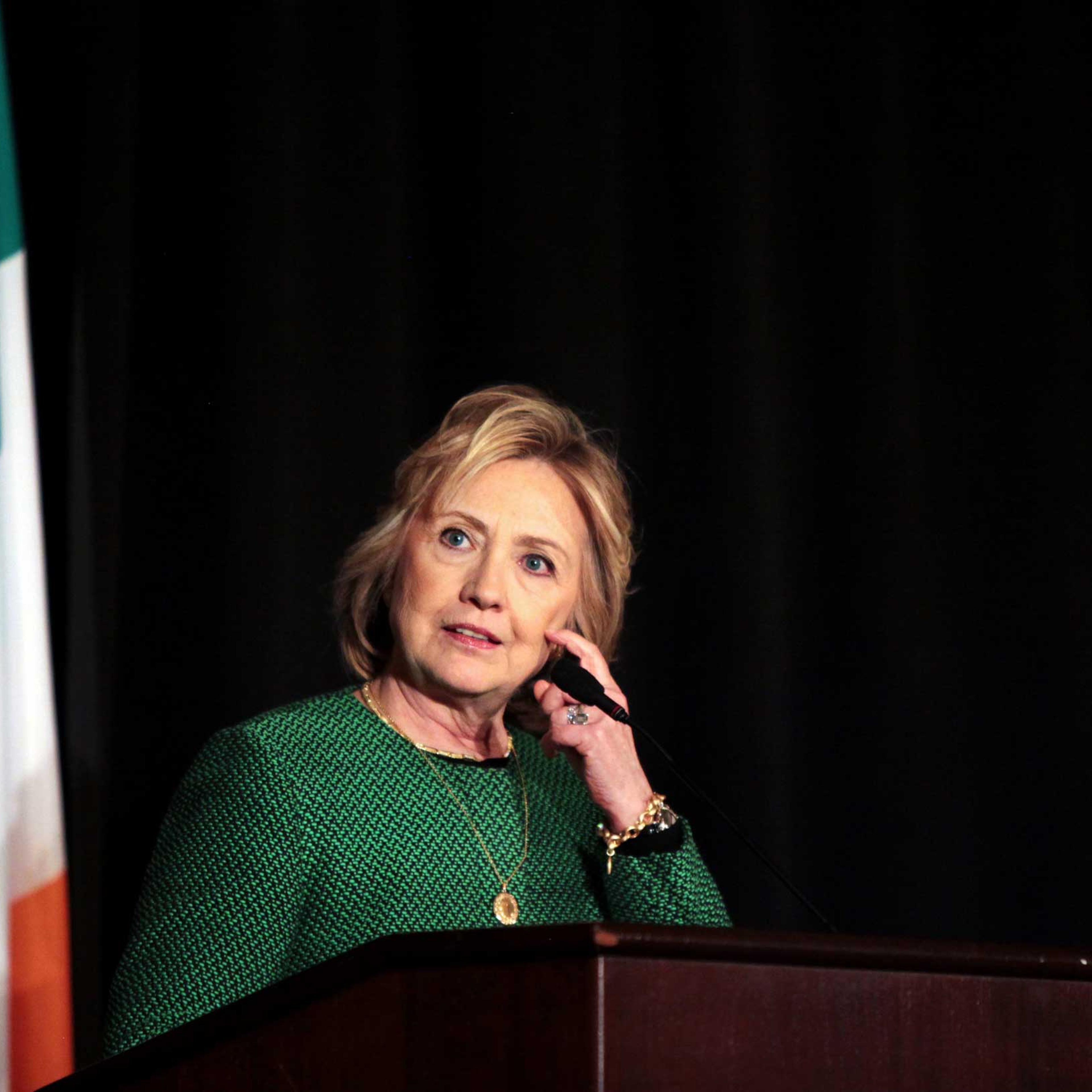 Hillary Clinton Inducted Into Irish America Hall of Fame