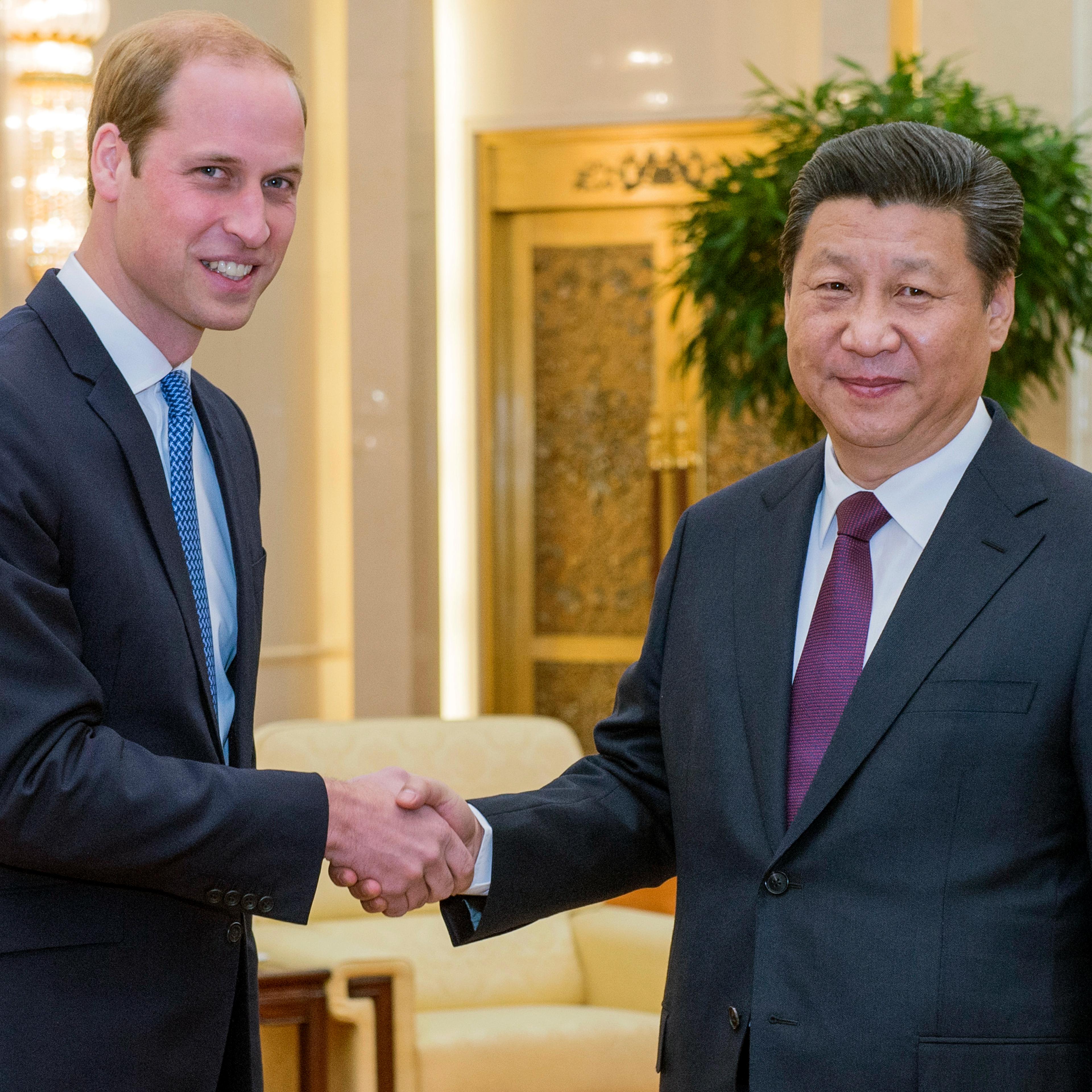 The Duke Of Cambridge Visits China - Day 2