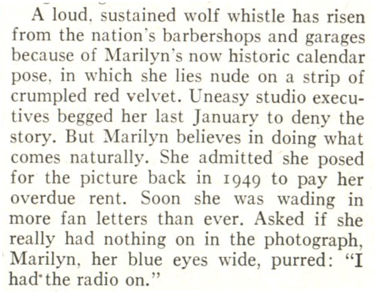Time Aug. 11, 1952 Snippet