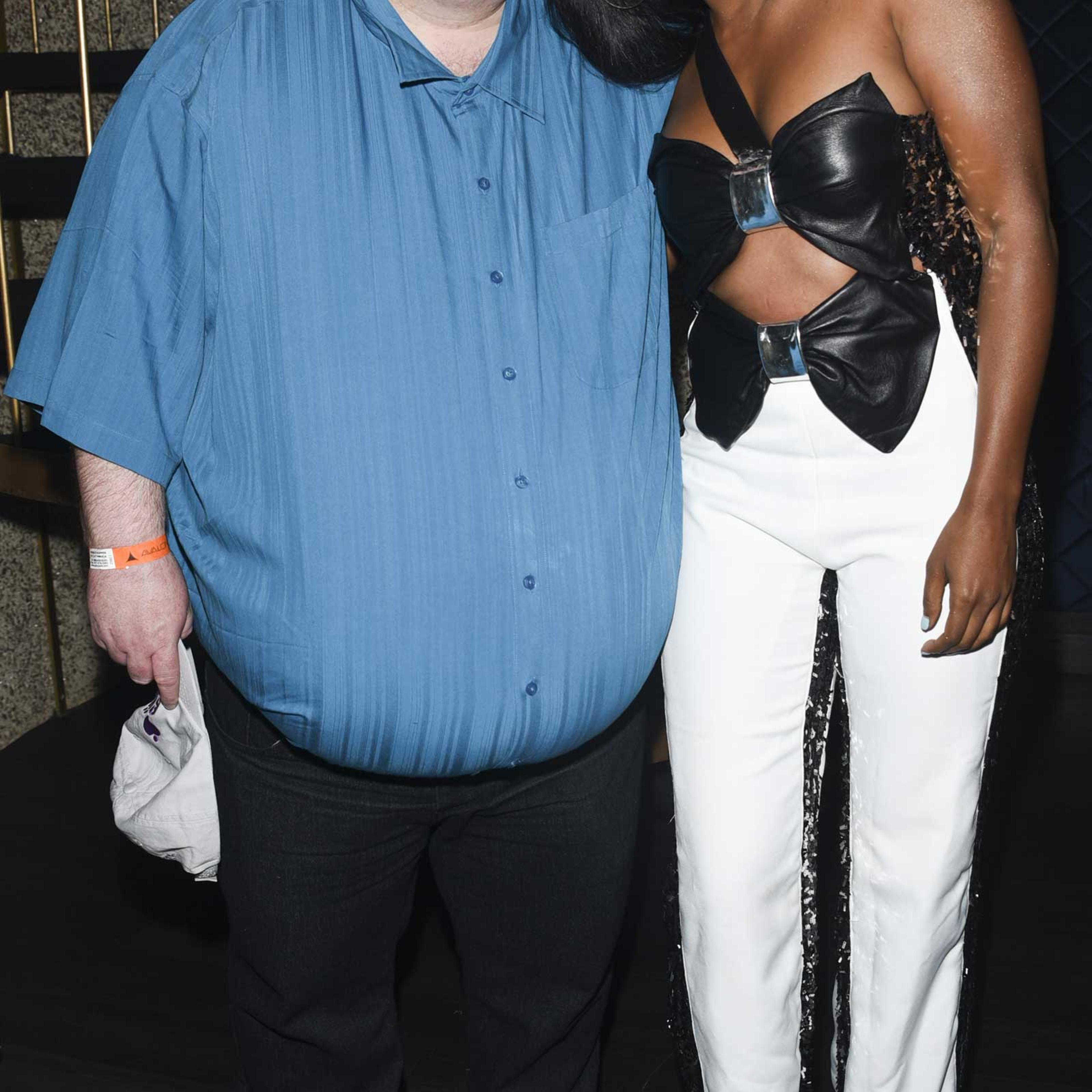 Dancing man Sean O'Brien and Actress Tatyana Ali attend Avalon Hollywood on May 23, 2015 in Los Angeles.