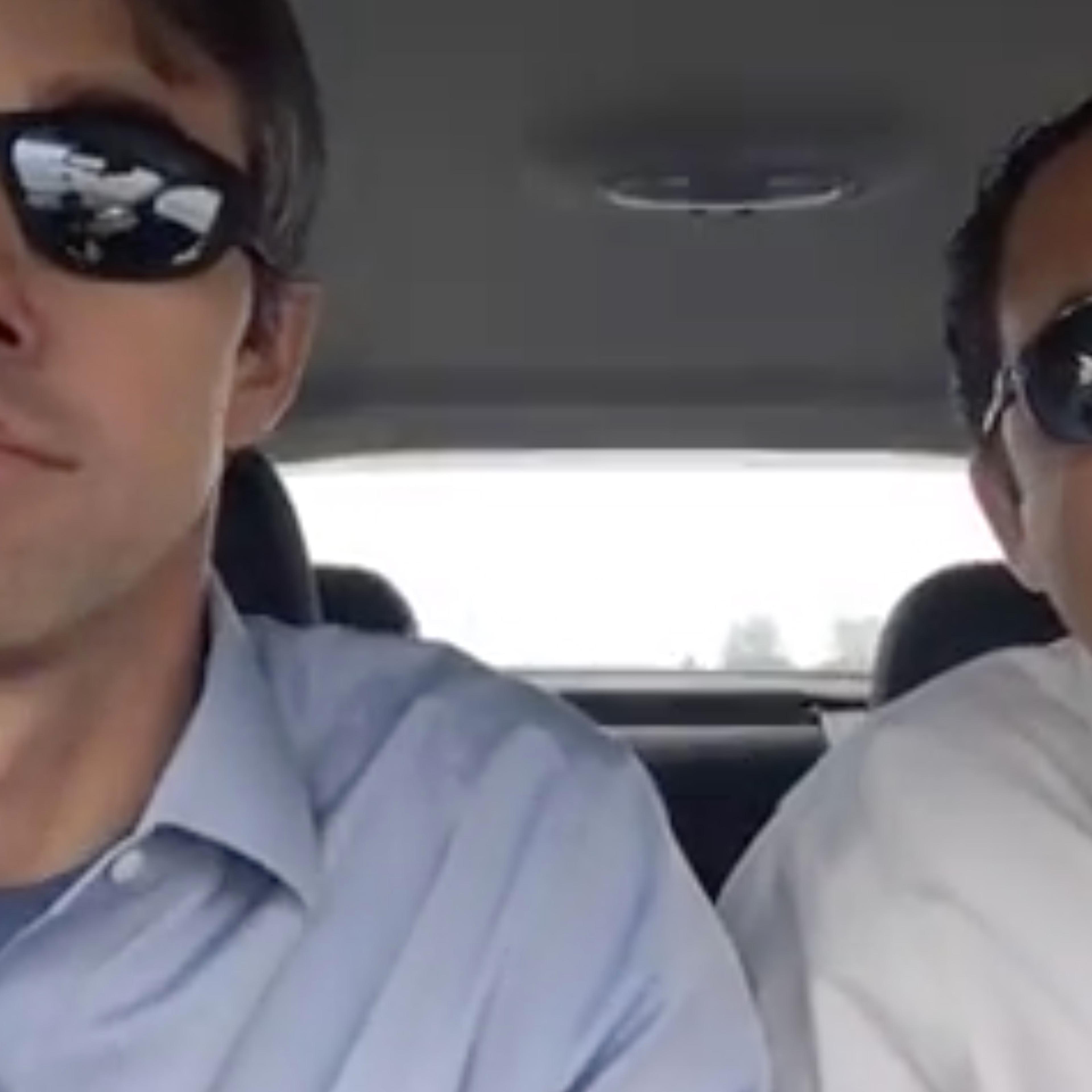 Beto O'Rourke and Will Hurd Road Trip to DC