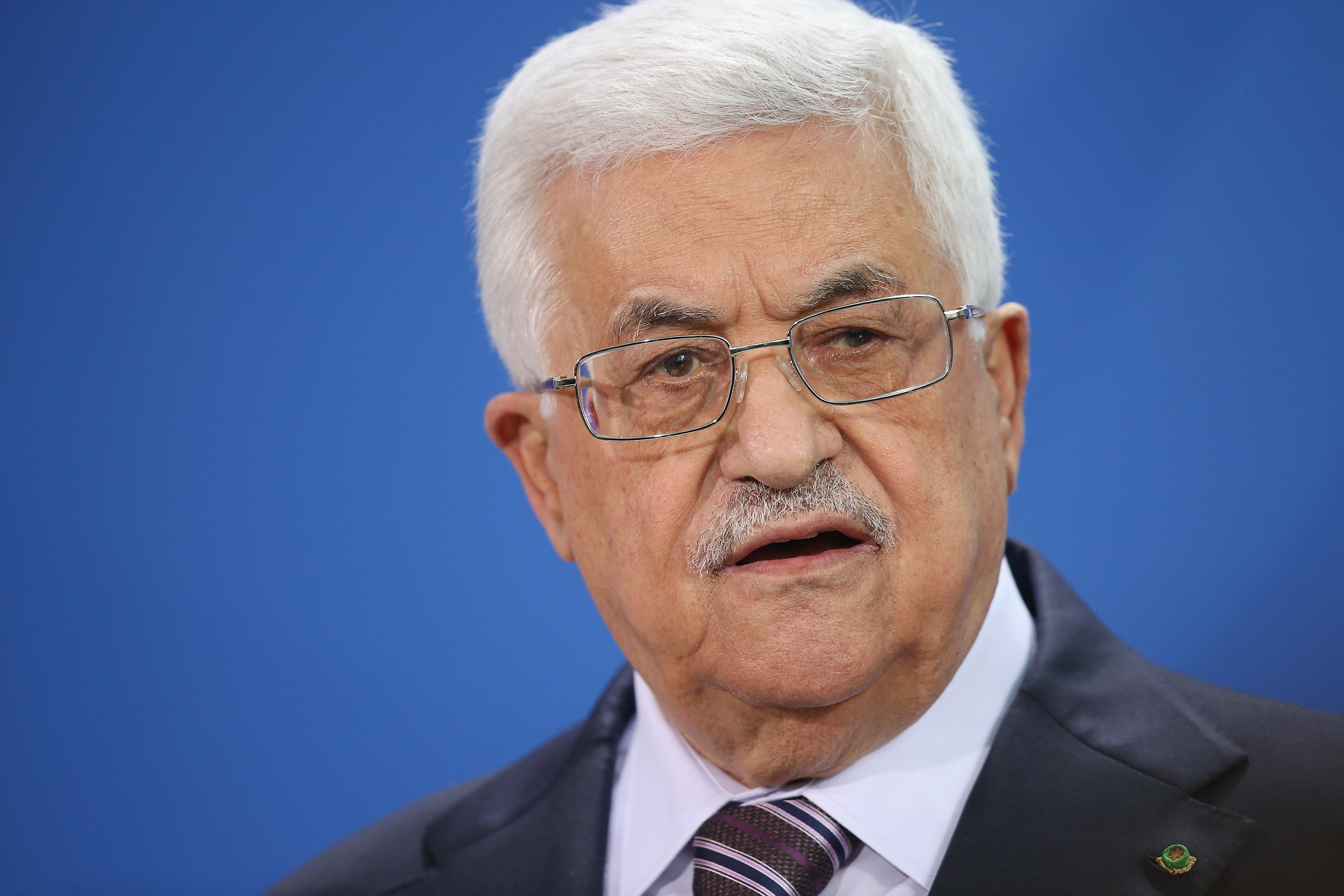 Abbas Meets With Merkel