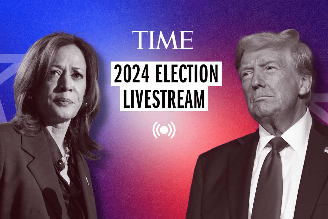 Watch Live: TIME's 2024 Election Night Coverage & Results