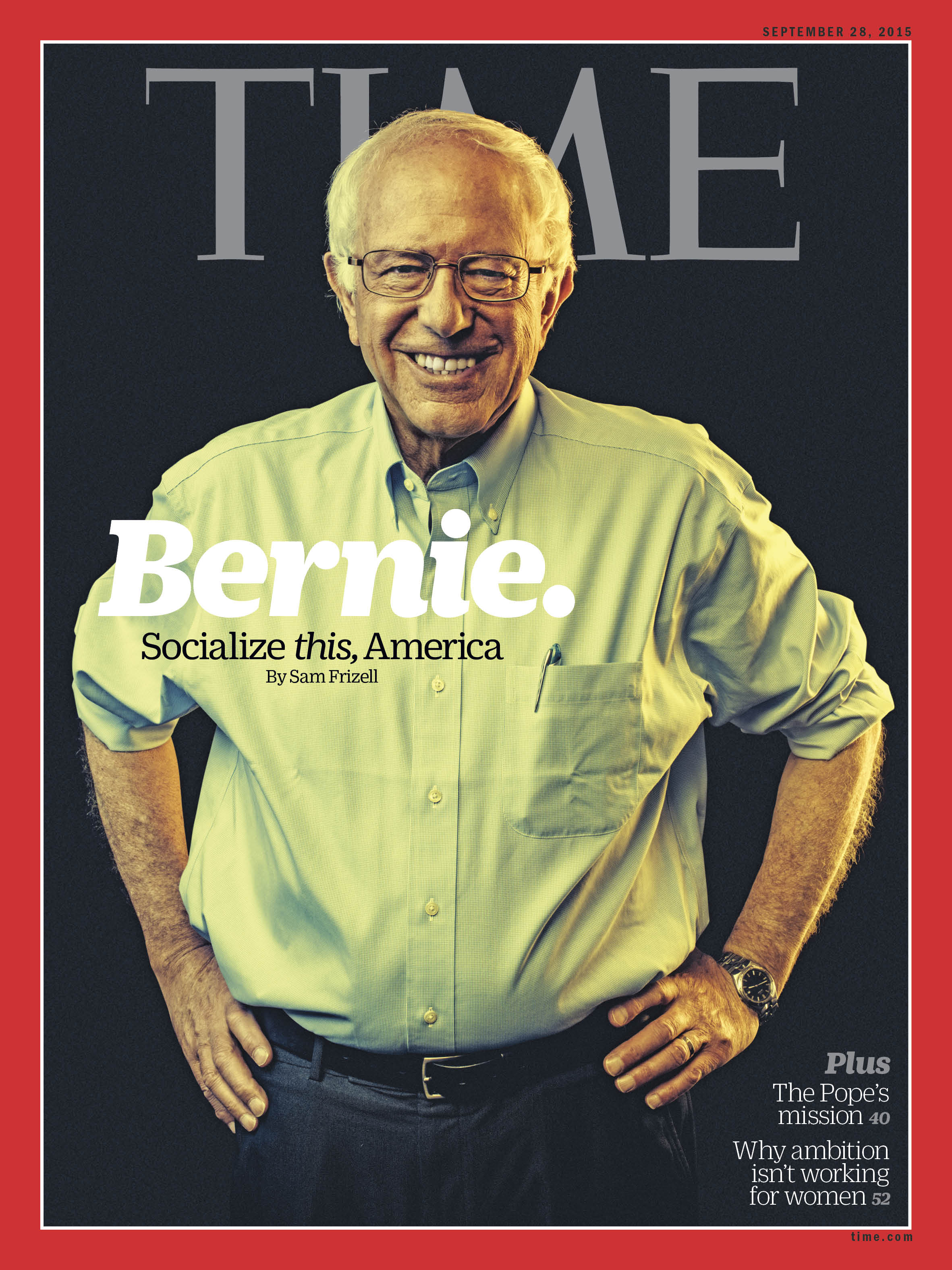 Bernie Sanders Time Magazine Cover