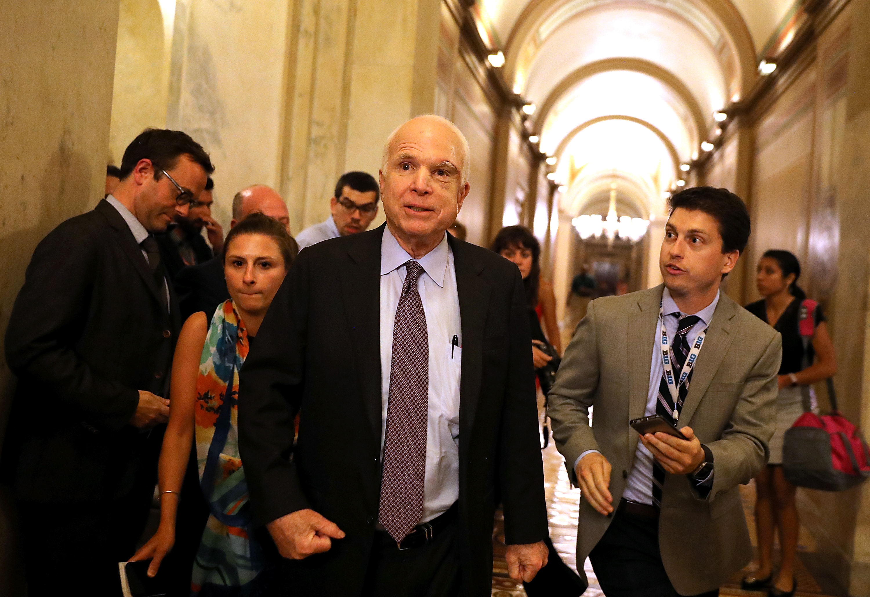 Senators Debate Health Care Bill On Capitol Hill