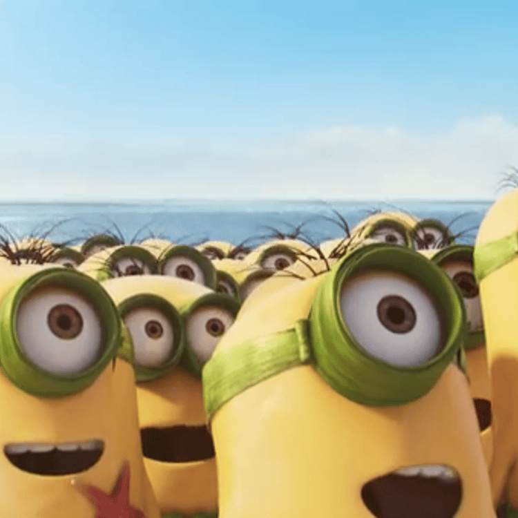A screenshot from the movie Minions.