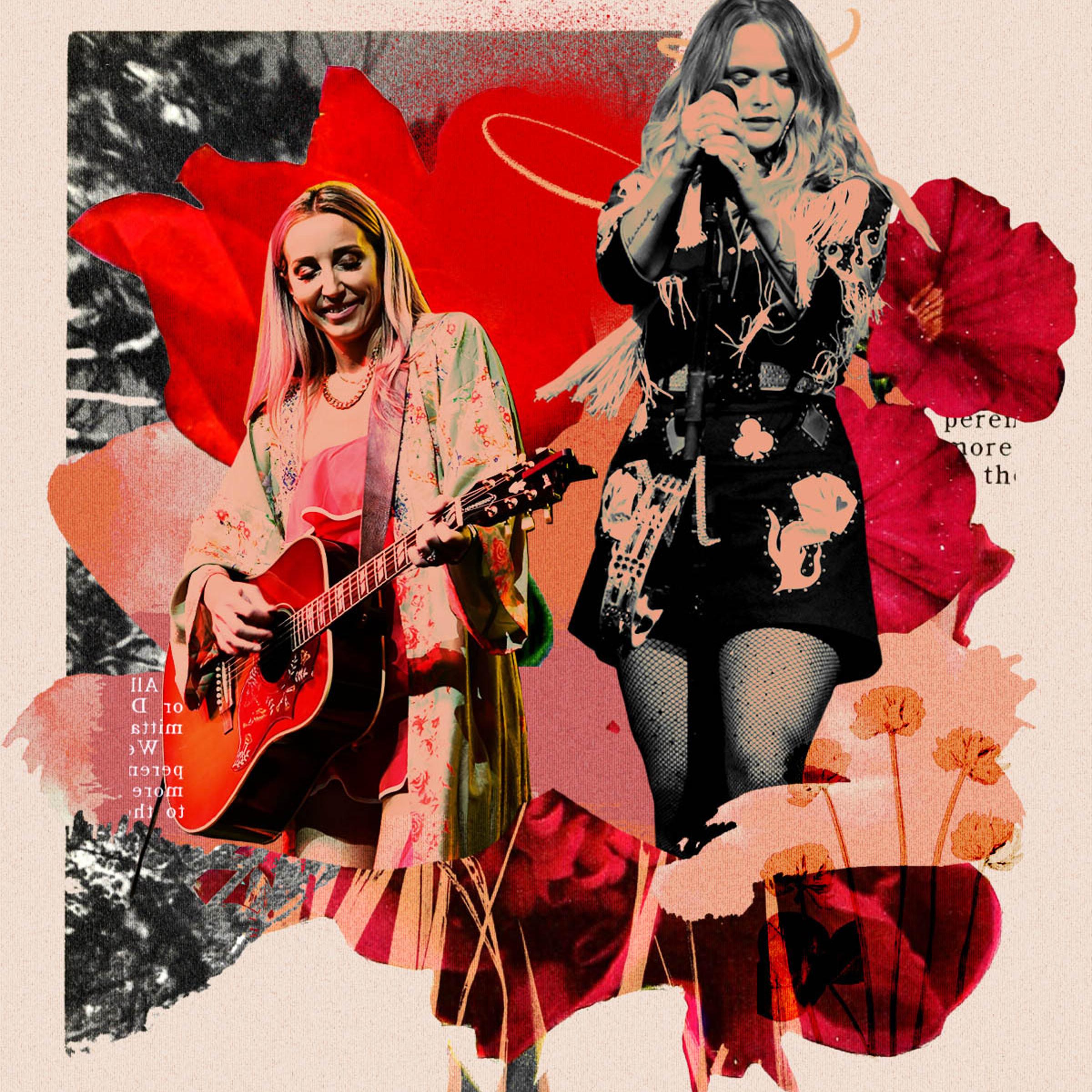 Ashley Monroe, left, and Miranda Lambert have released new albums
