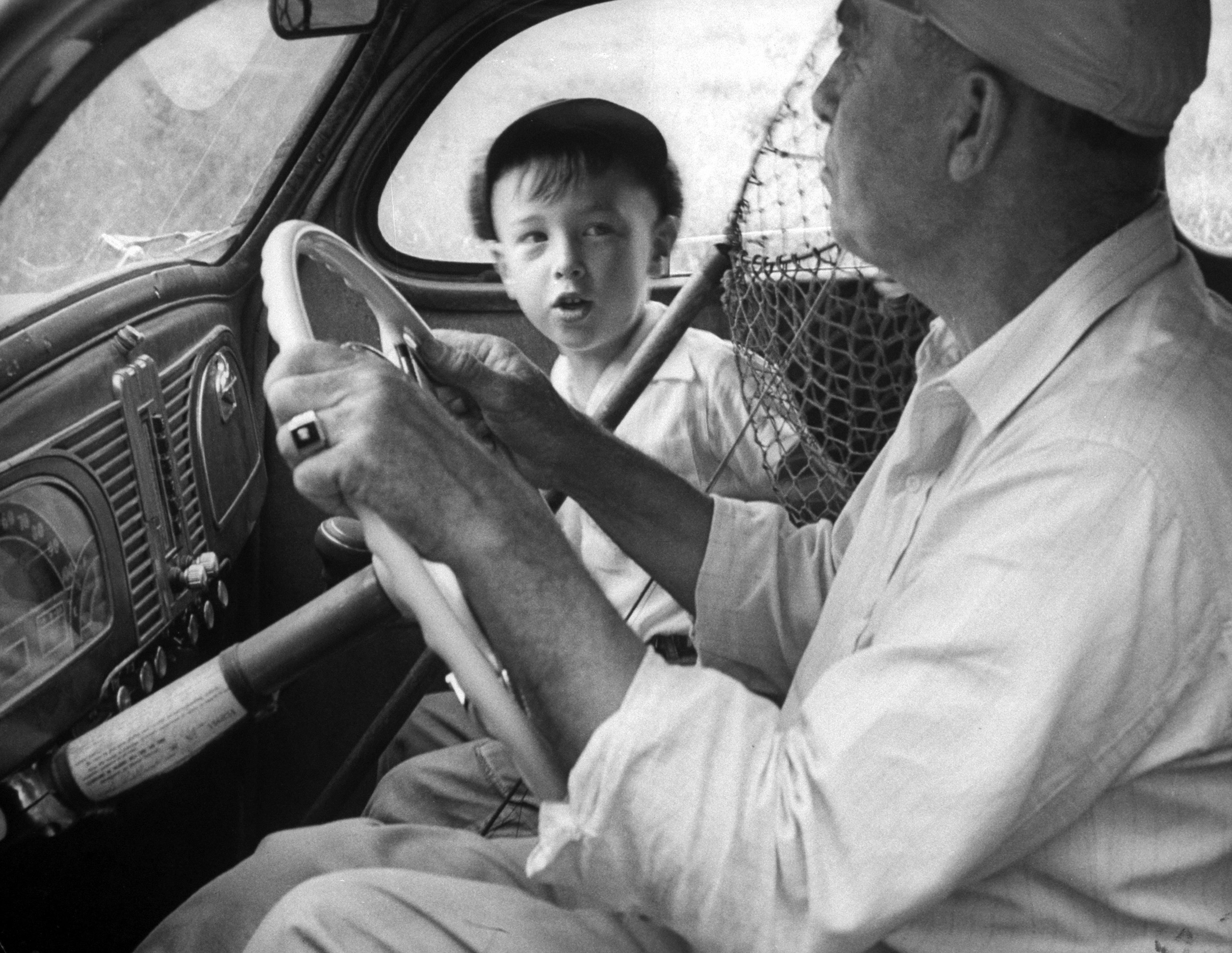 An early-morning start on a catfish expedition in a car named Old Dilsie.
