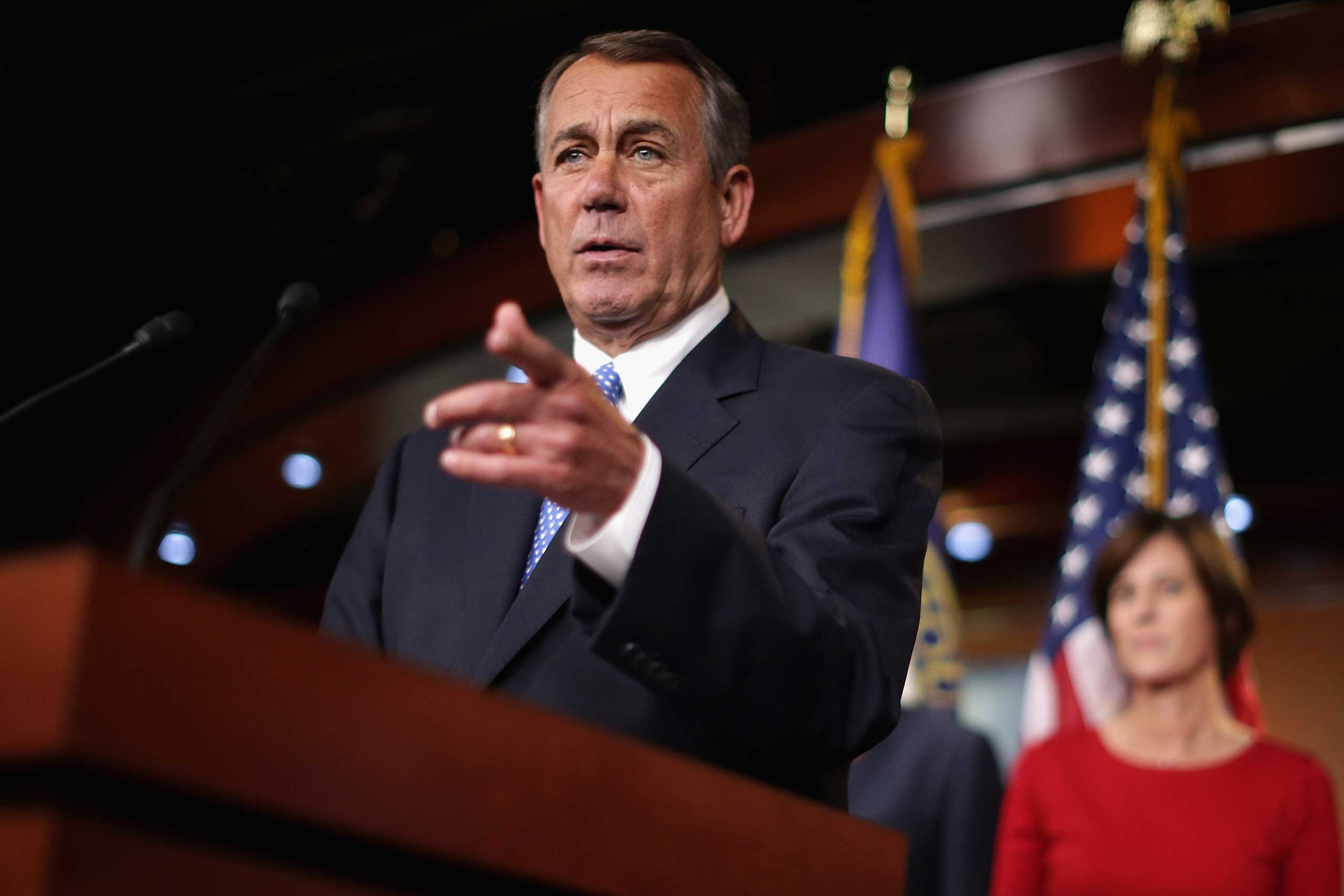 John Boehner Obama Immigration