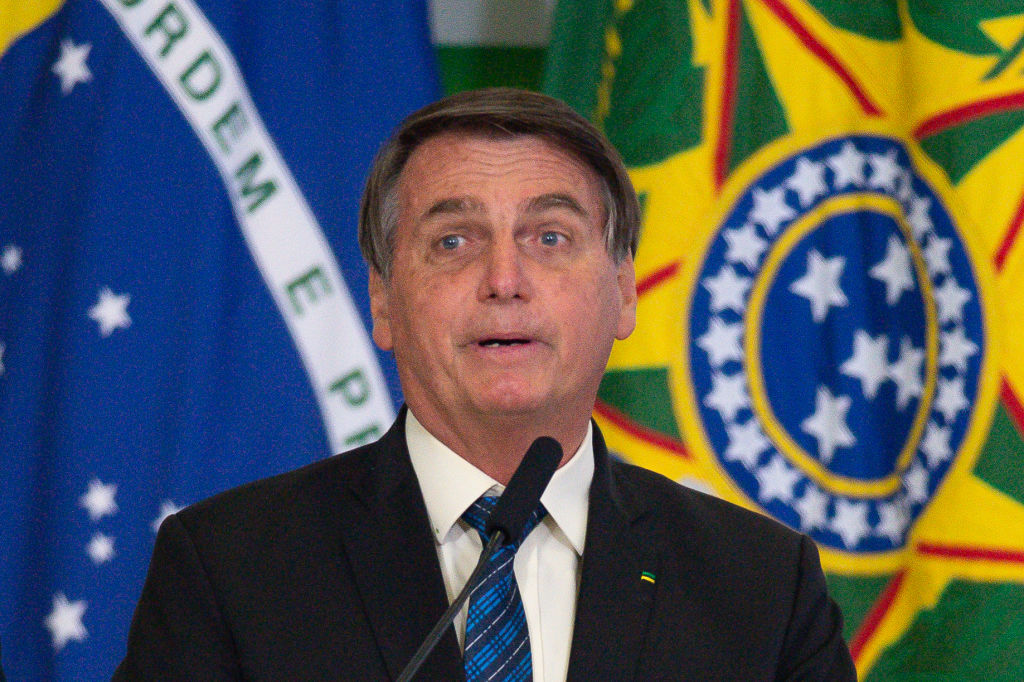 Bolsonaro Participates in the Launch of the "Programa Norte Conectado" Amidst the Coronavirus (COVID - 19) Pandemic