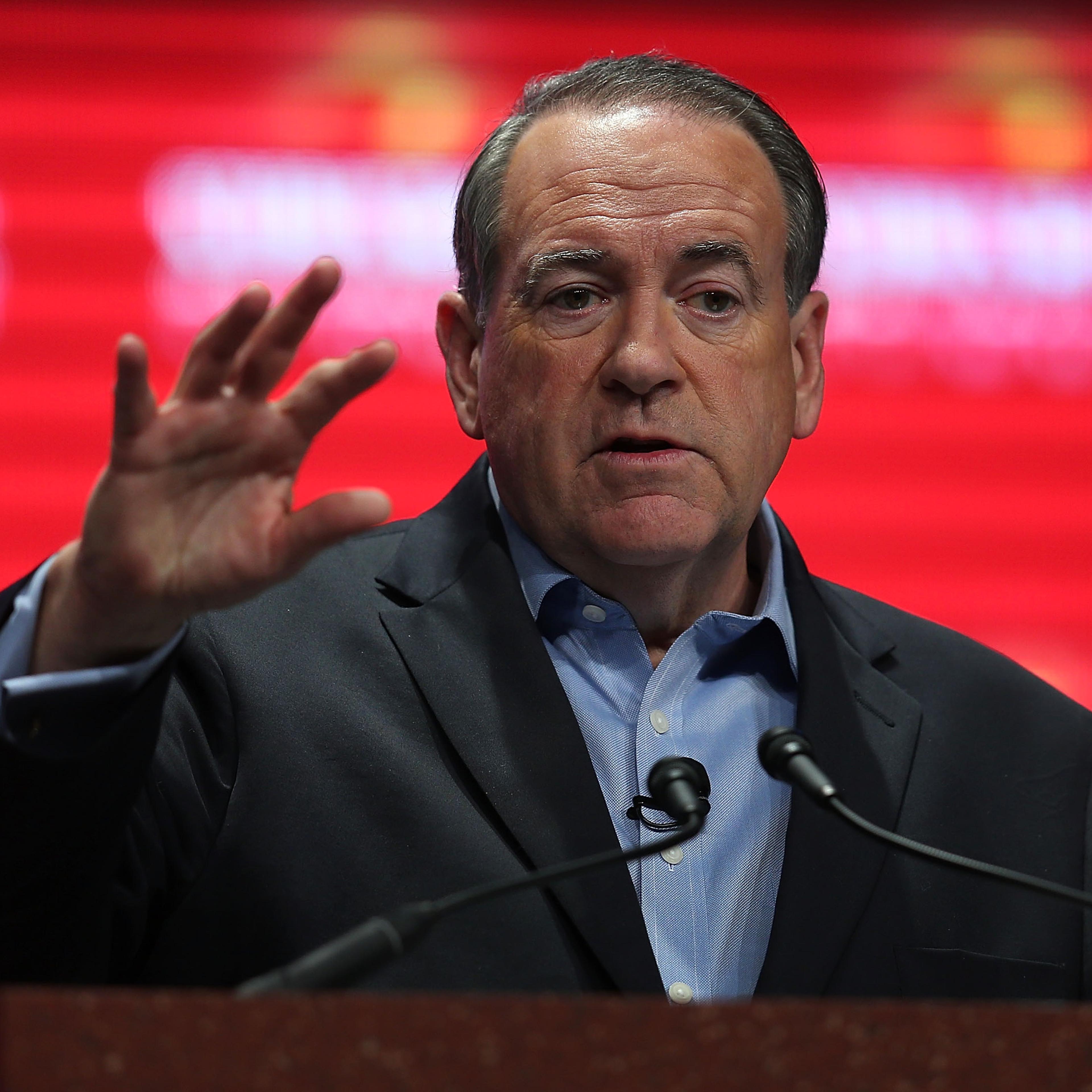 Mike Huckabee in Orlando, Florida, on Nov. 13, 2015