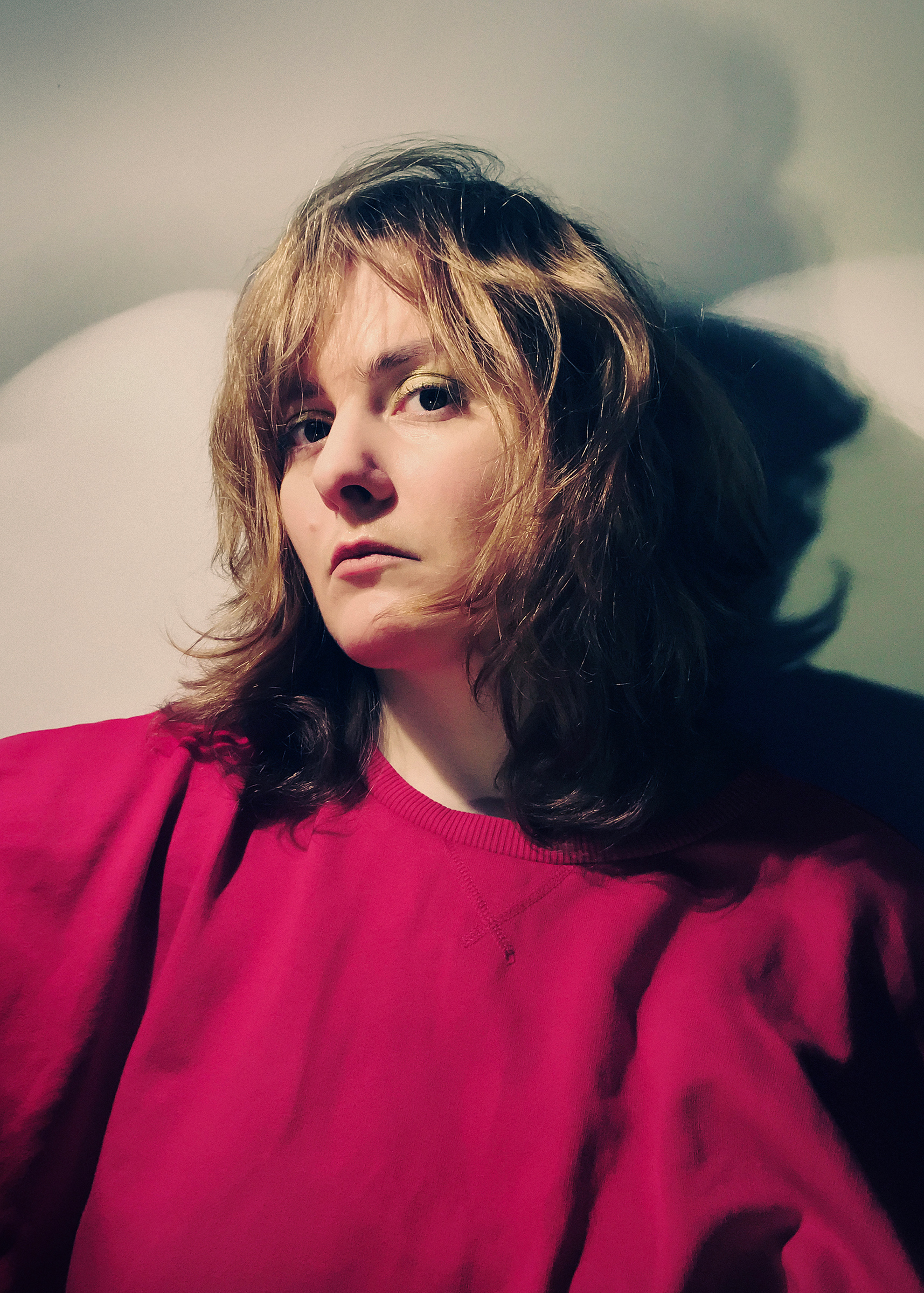 Galina Rymbu, photographed during a remote portrait session in December.