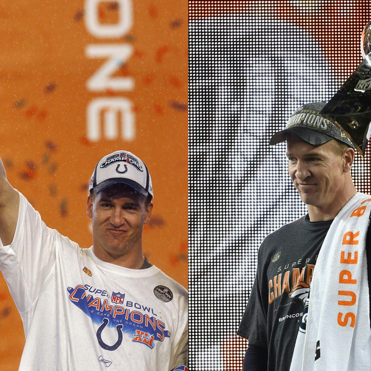 Peyton Manning in 2006 and again 10 years later in 2016.