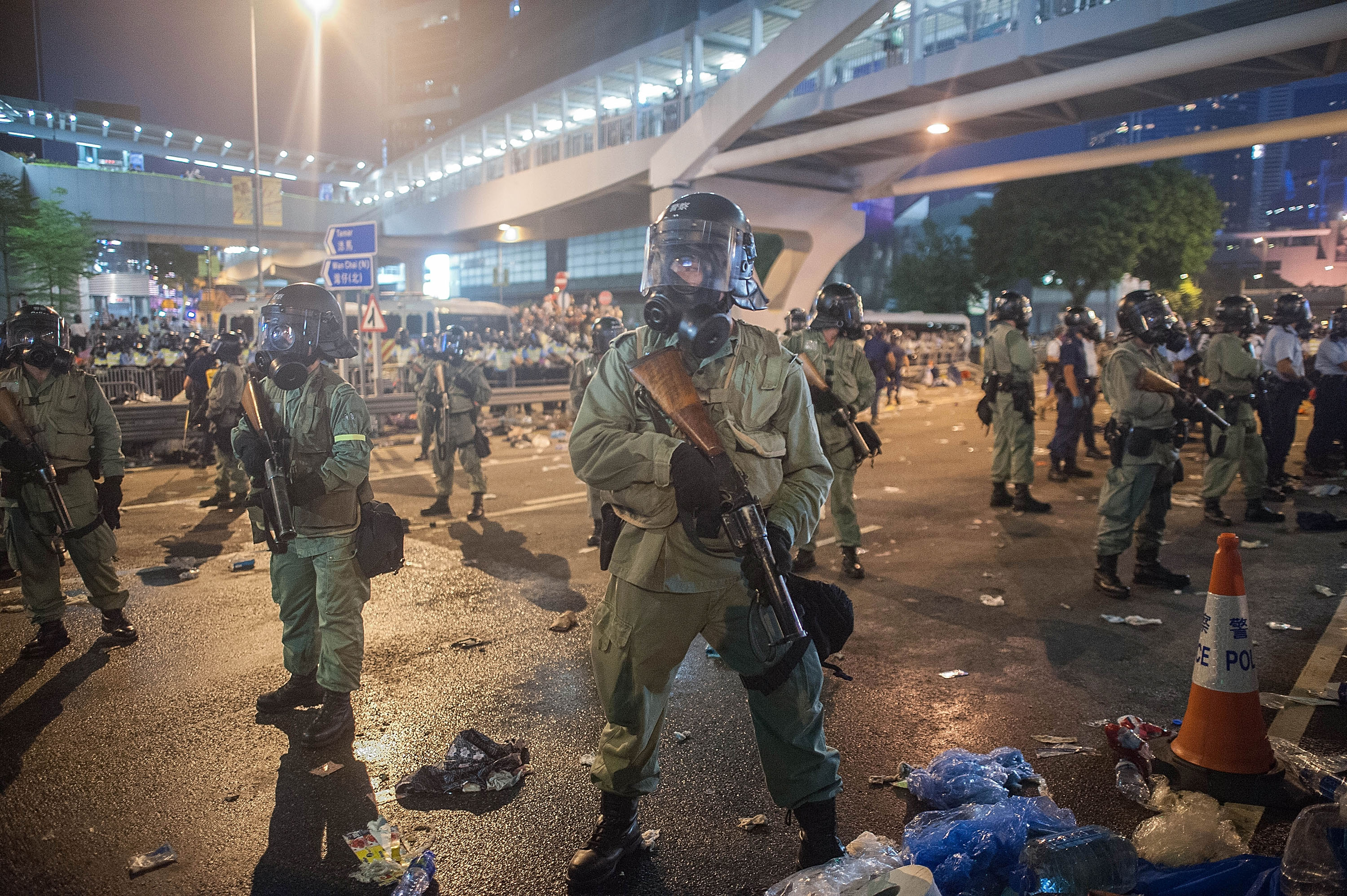 Pro Democracy Supporters Attempt To Bring Hong Kong To A Stand Still With Mass Rally